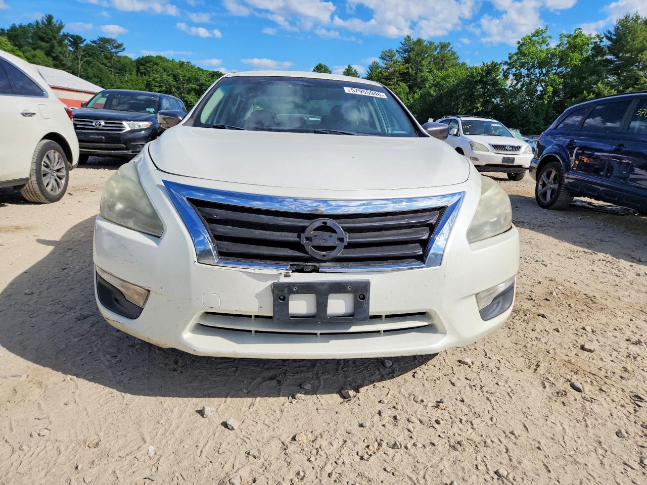 2015 Nissan Altima 2.5 S White vin: 1N4AL3AP7FN360991