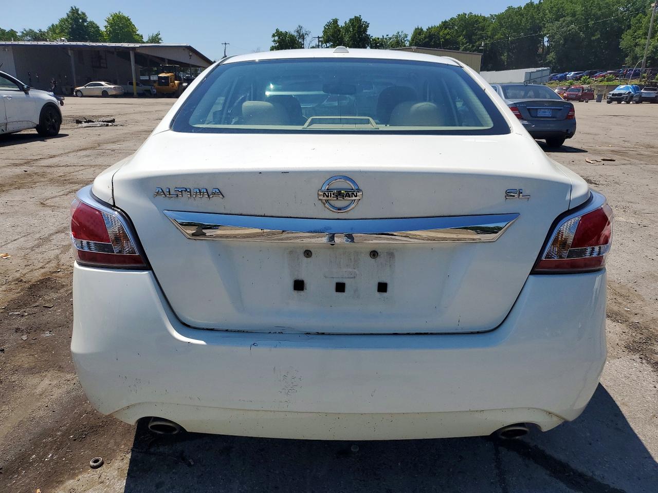2015 Nissan Altima 2.5 White vin: 1N4AL3AP7FN373031