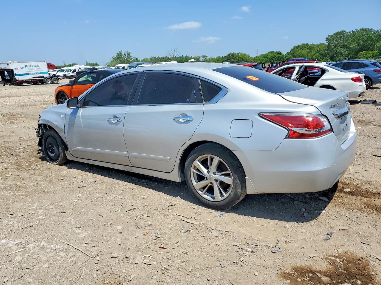 2015 Nissan Altima 2.5 Sl Silver vin: 1N4AL3AP7FN376172