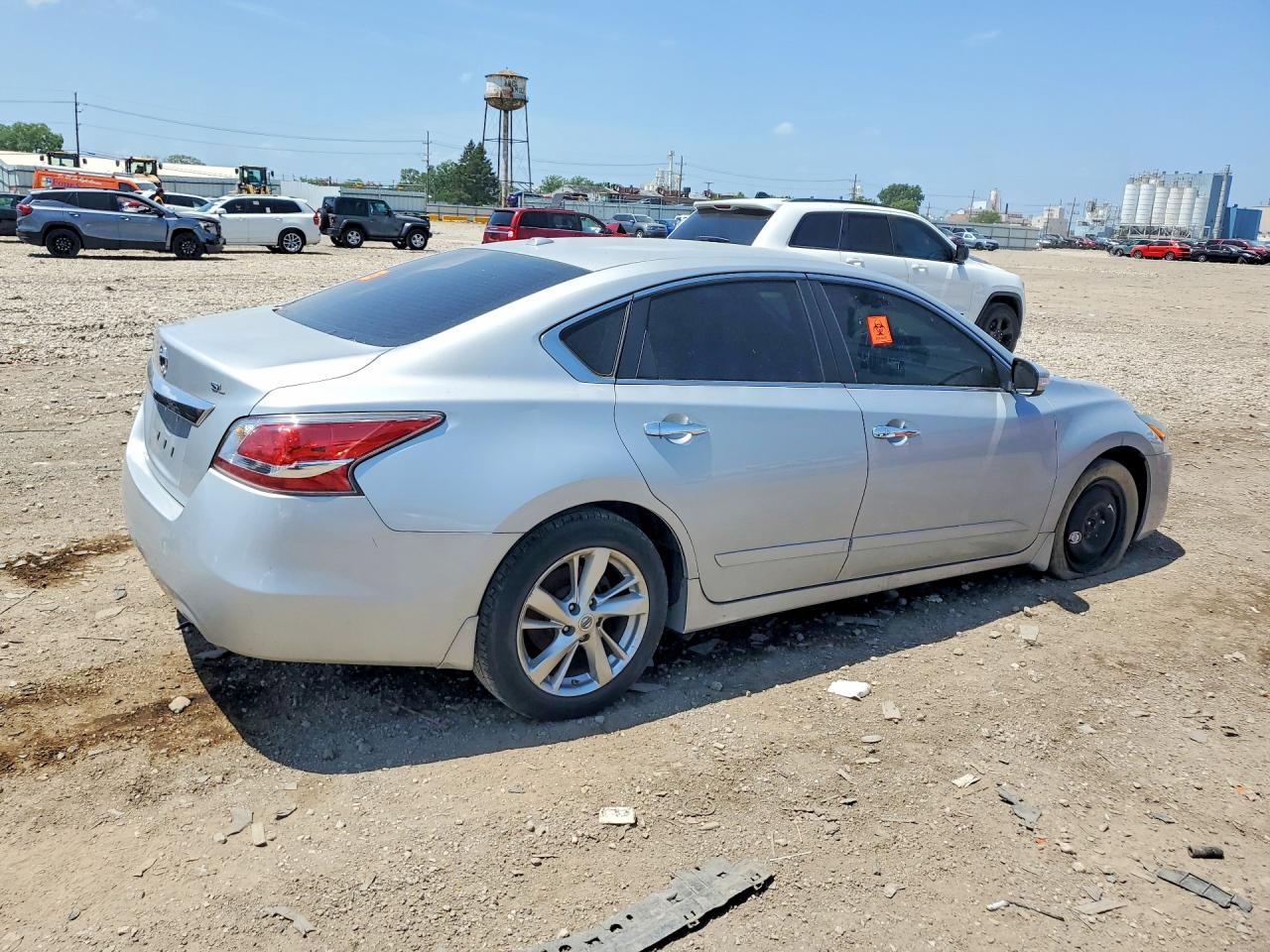 2015 Nissan Altima 2.5 Sl Silver vin: 1N4AL3AP7FN376172