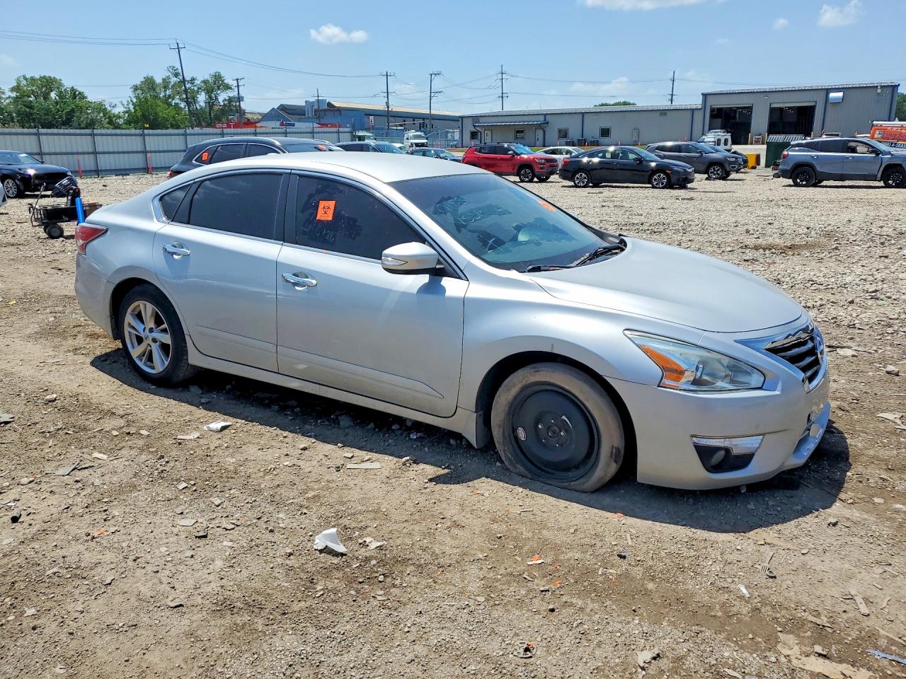 2015 Nissan Altima 2.5 Sl Silver vin: 1N4AL3AP7FN376172