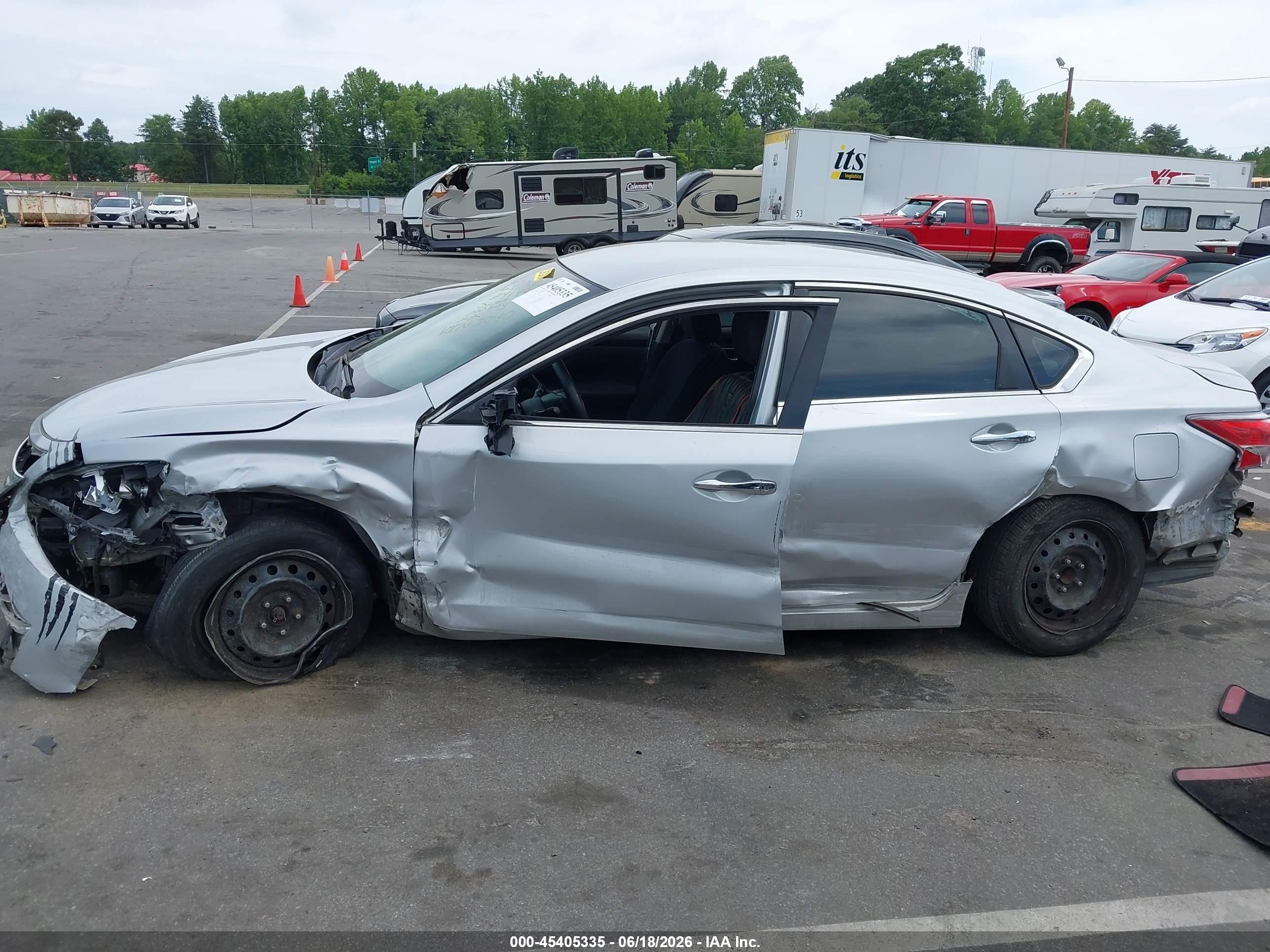 2015 Nissan Altima 2.5/2.5 S/2.5 Sl/2.5 Sv Silver vin: 1N4AL3AP7FN383042