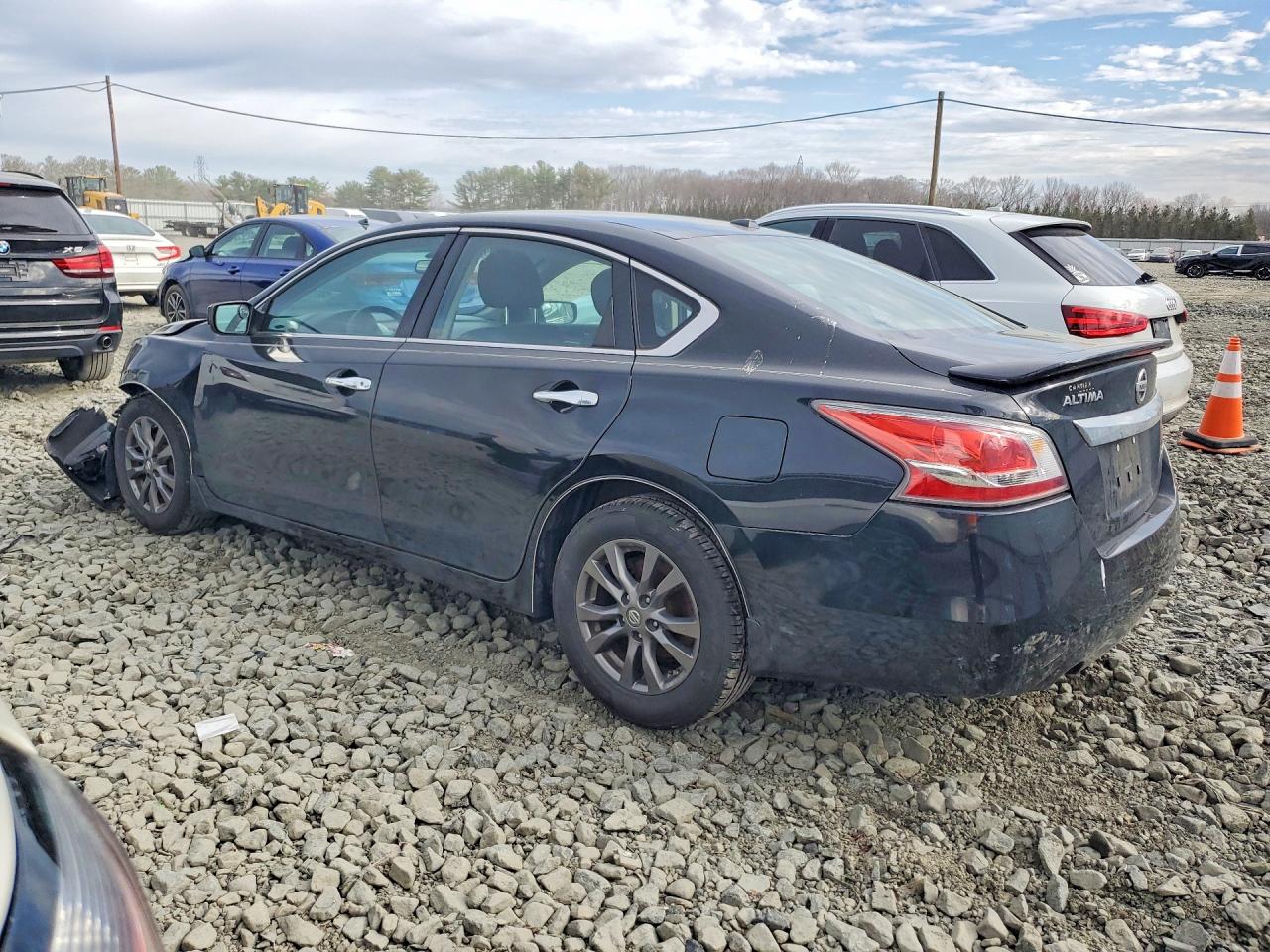 2015 Nissan Altima 2.5 S Black vin: 1N4AL3AP7FN395630