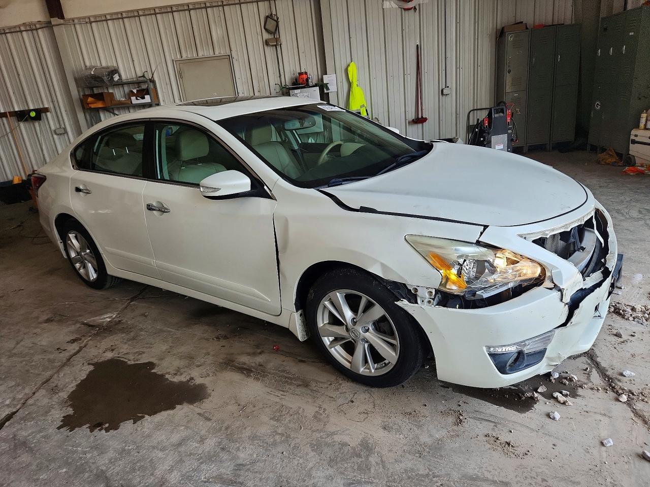 2015 Nissan Altima 2.5 Sl White vin: 1N4AL3AP7FN861766