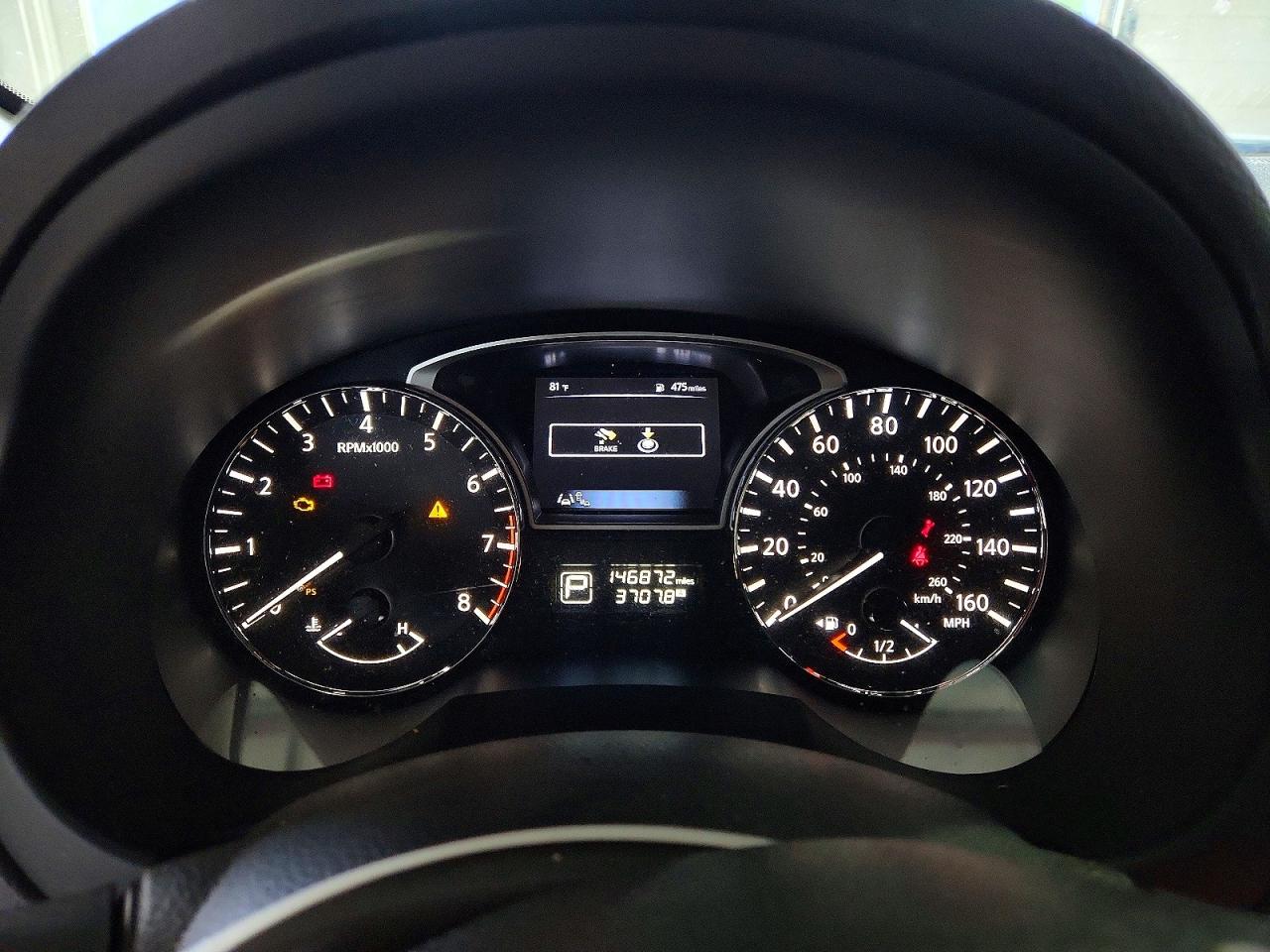 2015 Nissan Altima 2.5 Sl Black vin: 1N4AL3AP7FN867244