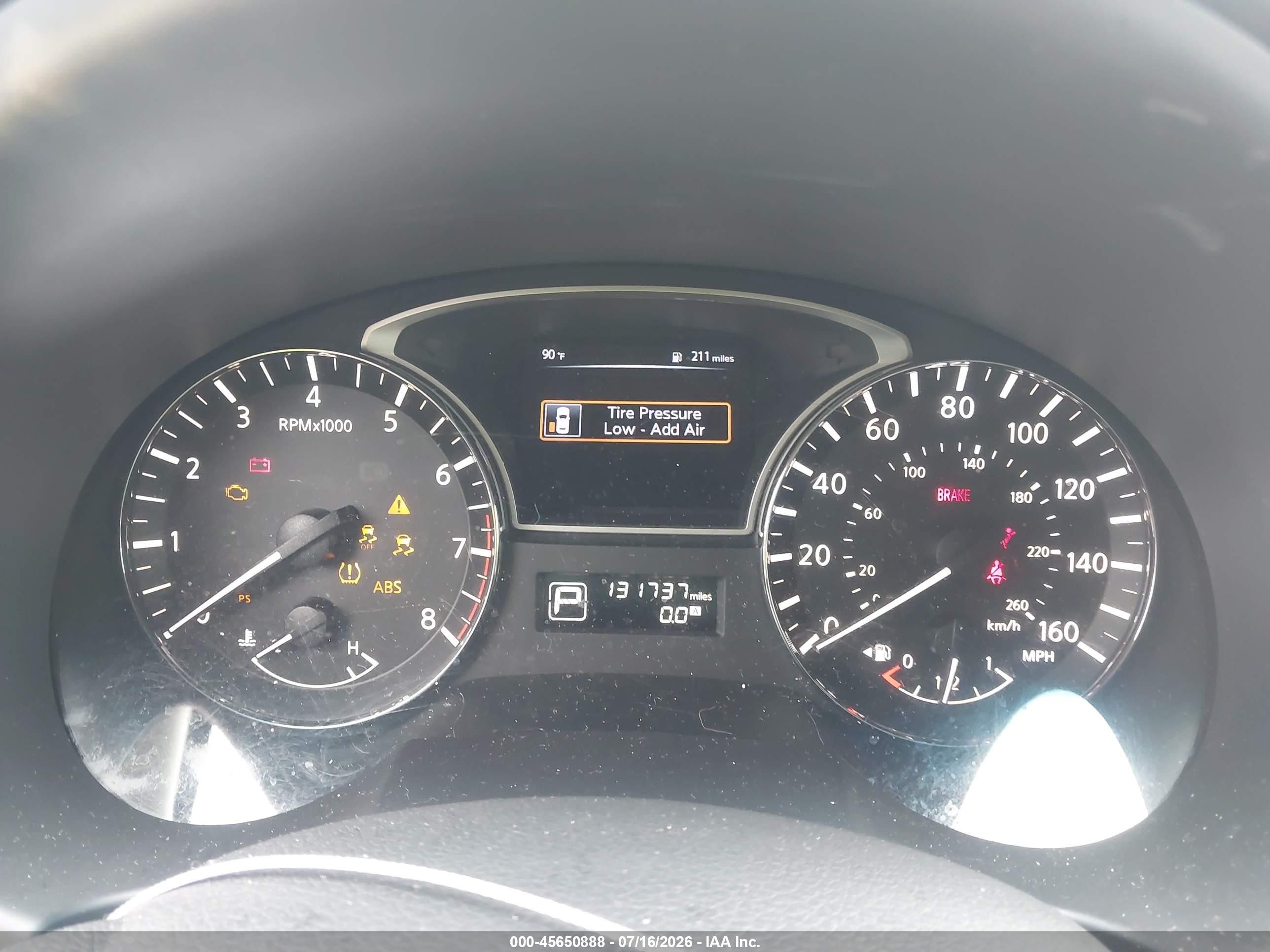 2015 Nissan Altima 2.5 S Brown vin: 1N4AL3AP7FN876090