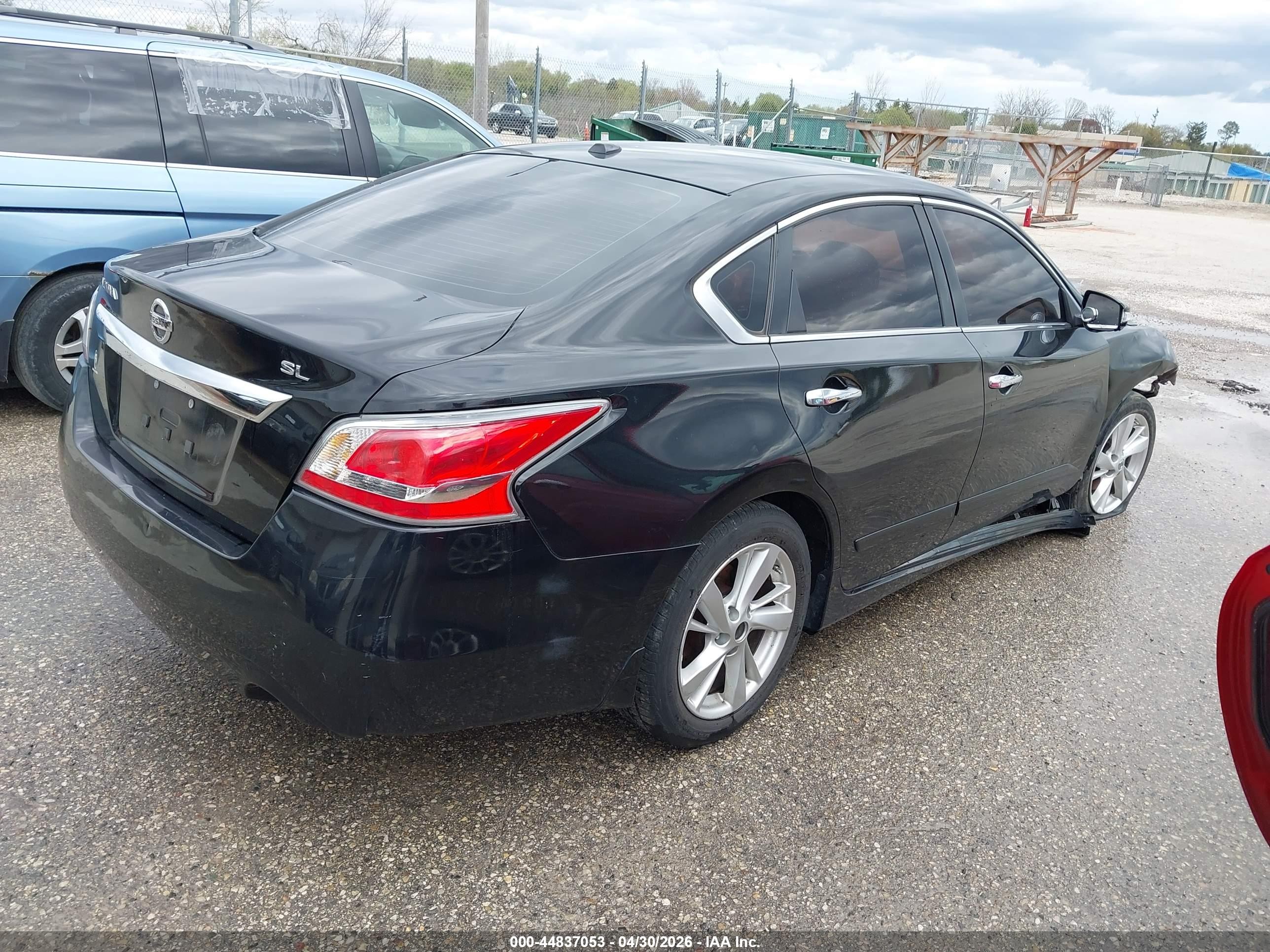 2015 Nissan Altima 2.5 Sl Black vin: 1N4AL3AP7FN901652