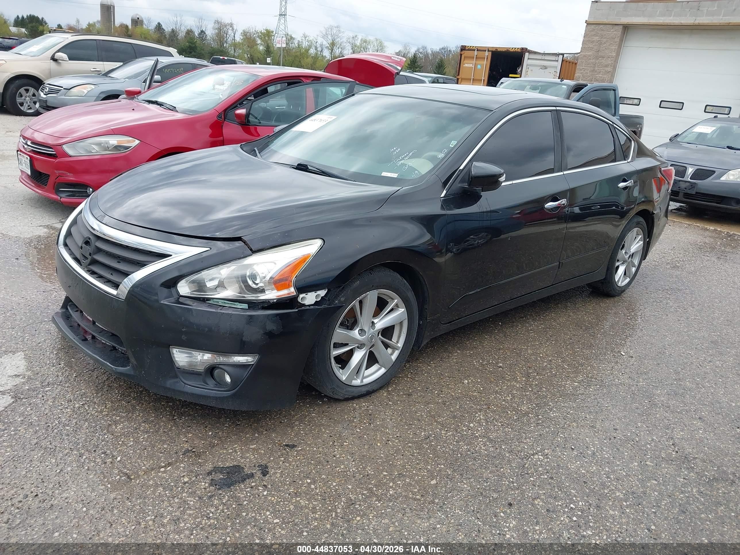 2015 Nissan Altima 2.5 Sl Black vin: 1N4AL3AP7FN901652