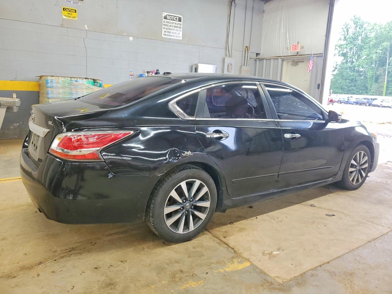 2015 Nissan Altima 2.5 Sl Black vin: 1N4AL3AP7FN910609