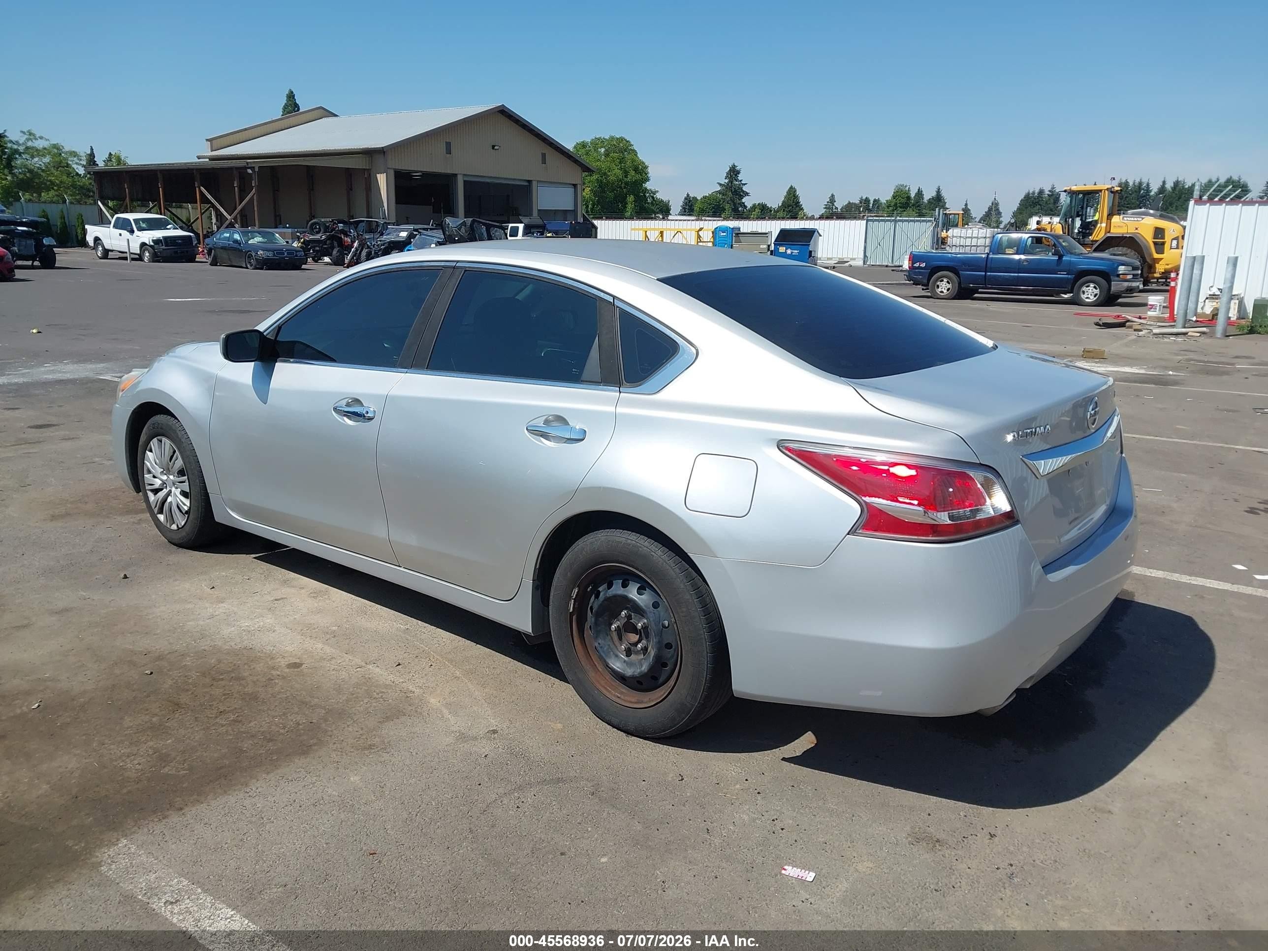 2015 Nissan Altima 2.5/2.5 S/2.5 Sl/2.5 Sv Silver vin: 1N4AL3AP7FN923201