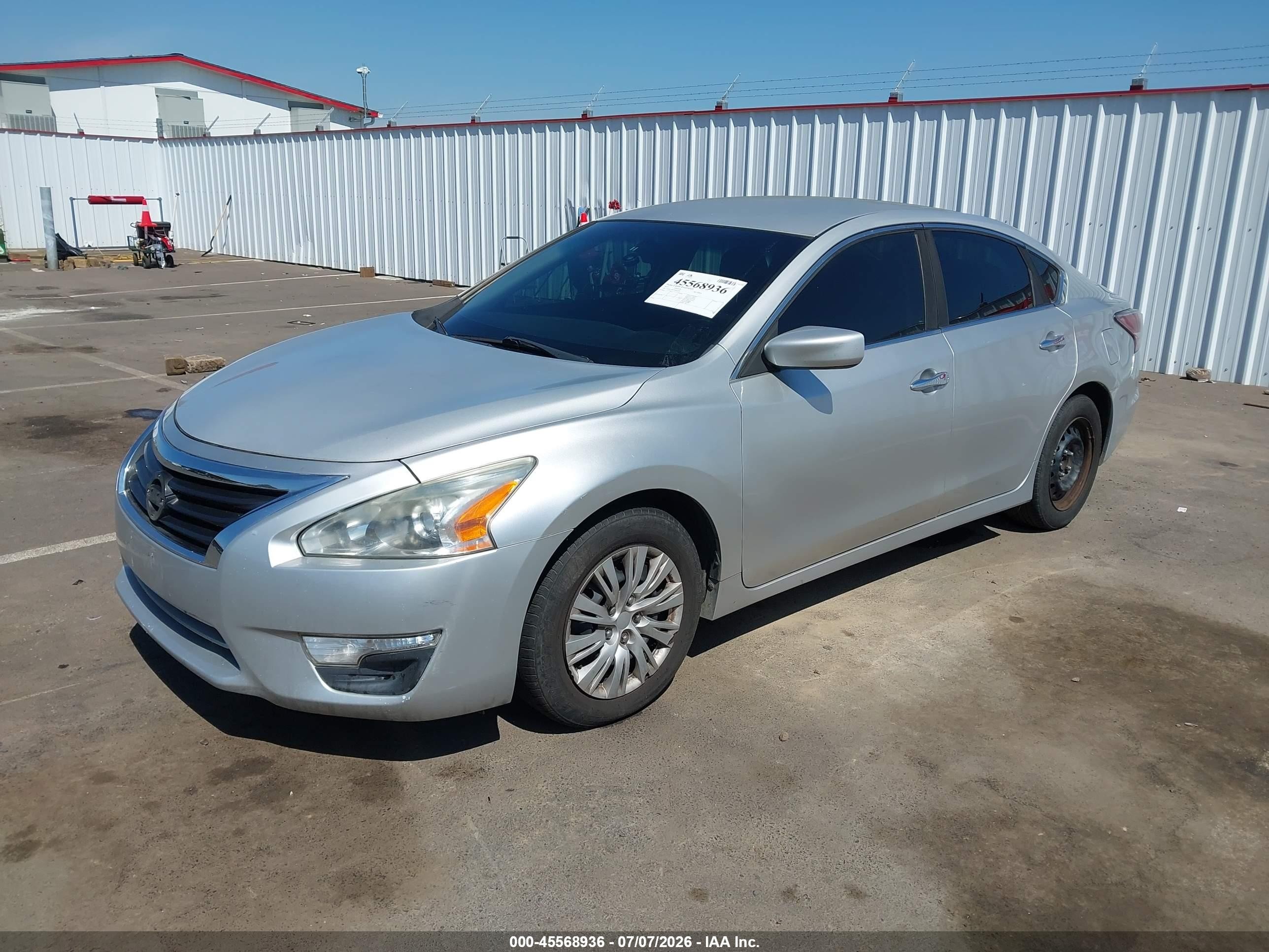 2015 Nissan Altima 2.5/2.5 S/2.5 Sl/2.5 Sv Silver vin: 1N4AL3AP7FN923201