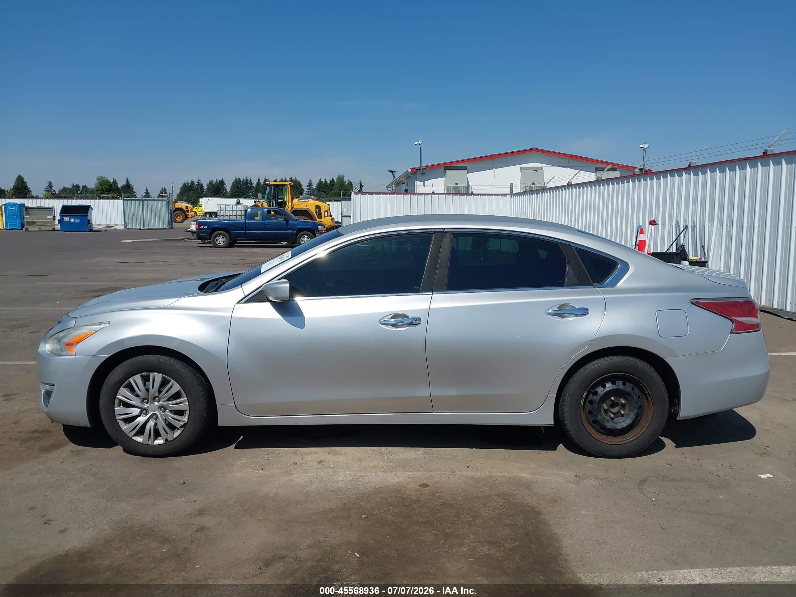 2015 Nissan Altima 2.5/2.5 S/2.5 Sl/2.5 Sv Silver vin: 1N4AL3AP7FN923201