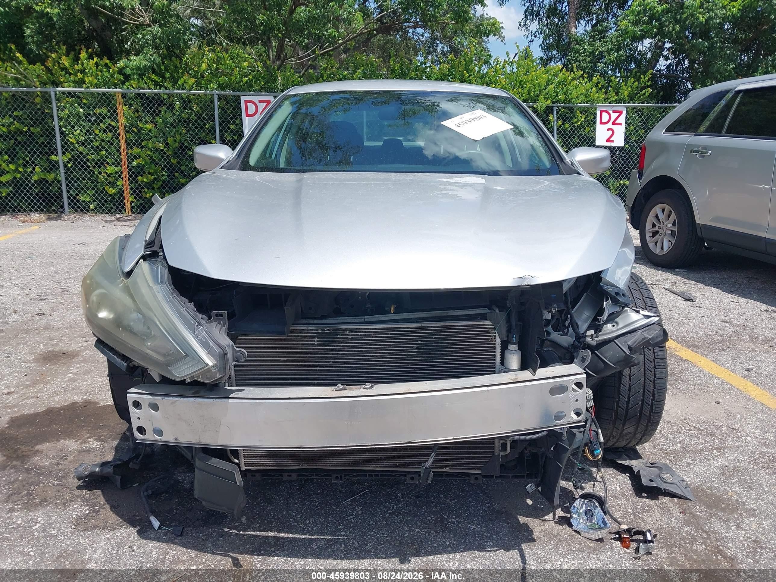 2016 Nissan Altima 2.5 Sr Silver vin: 1N4AL3AP7GC143633