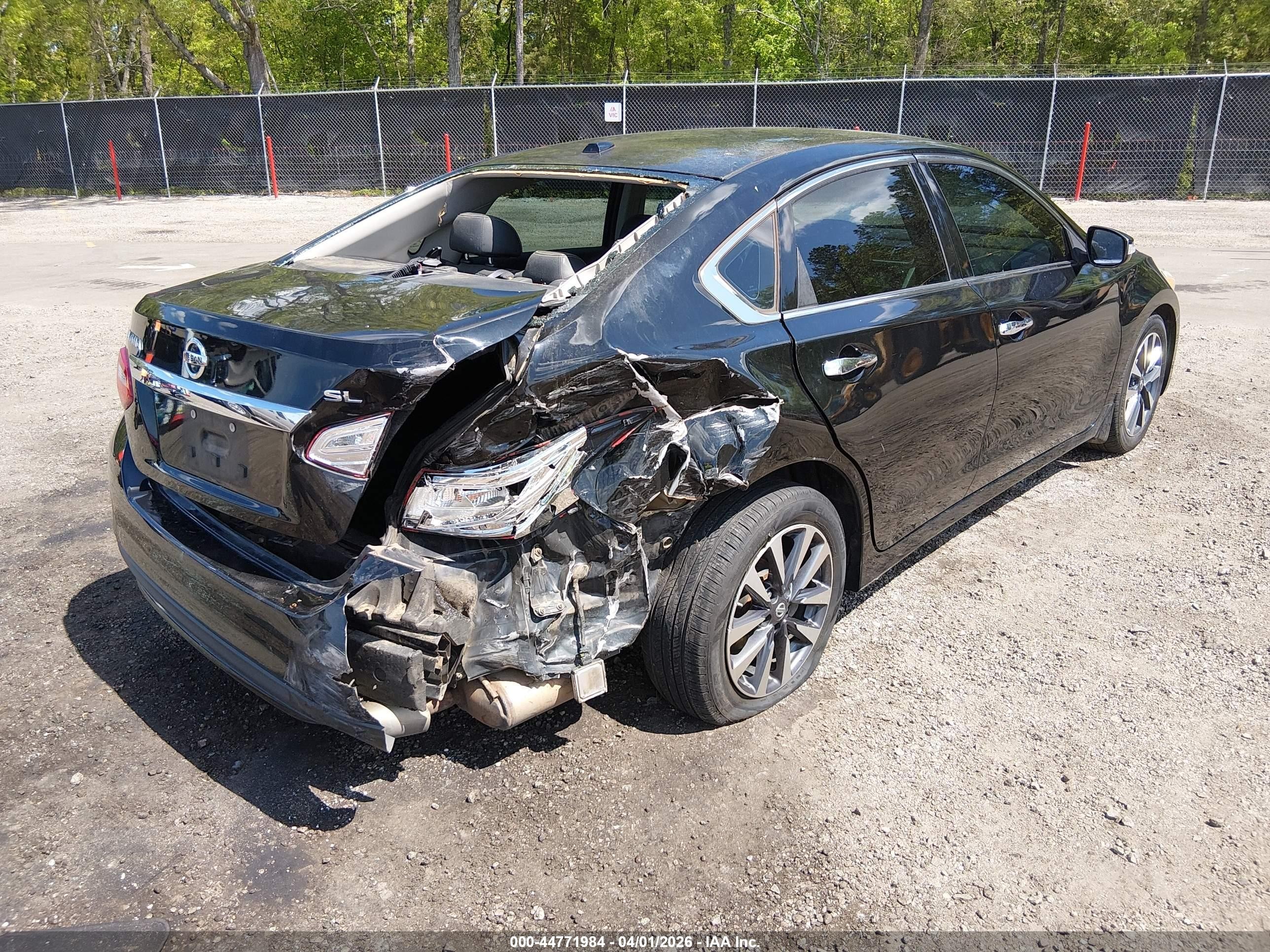 2016 Nissan Altima 2.5 Sl Черный vin: 1N4AL3AP7GC166572