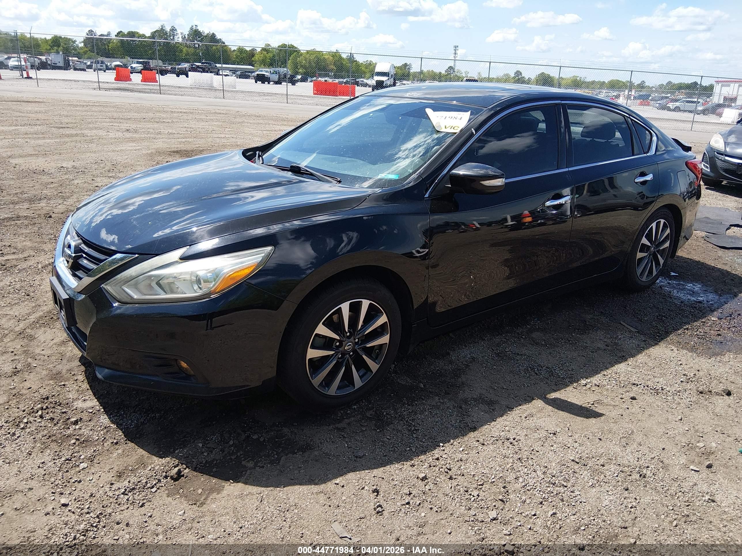 2016 Nissan Altima 2.5 Sl Черный vin: 1N4AL3AP7GC166572