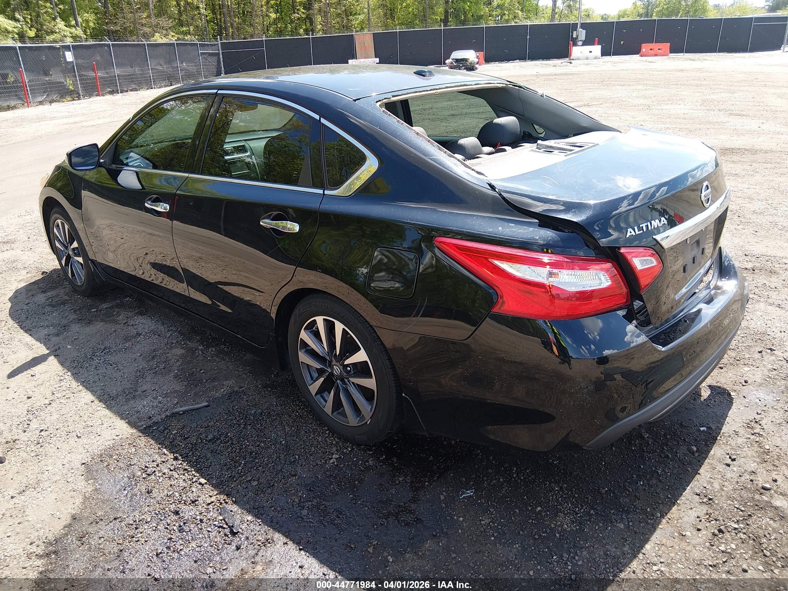 2016 Nissan Altima 2.5 Sl Черный vin: 1N4AL3AP7GC166572