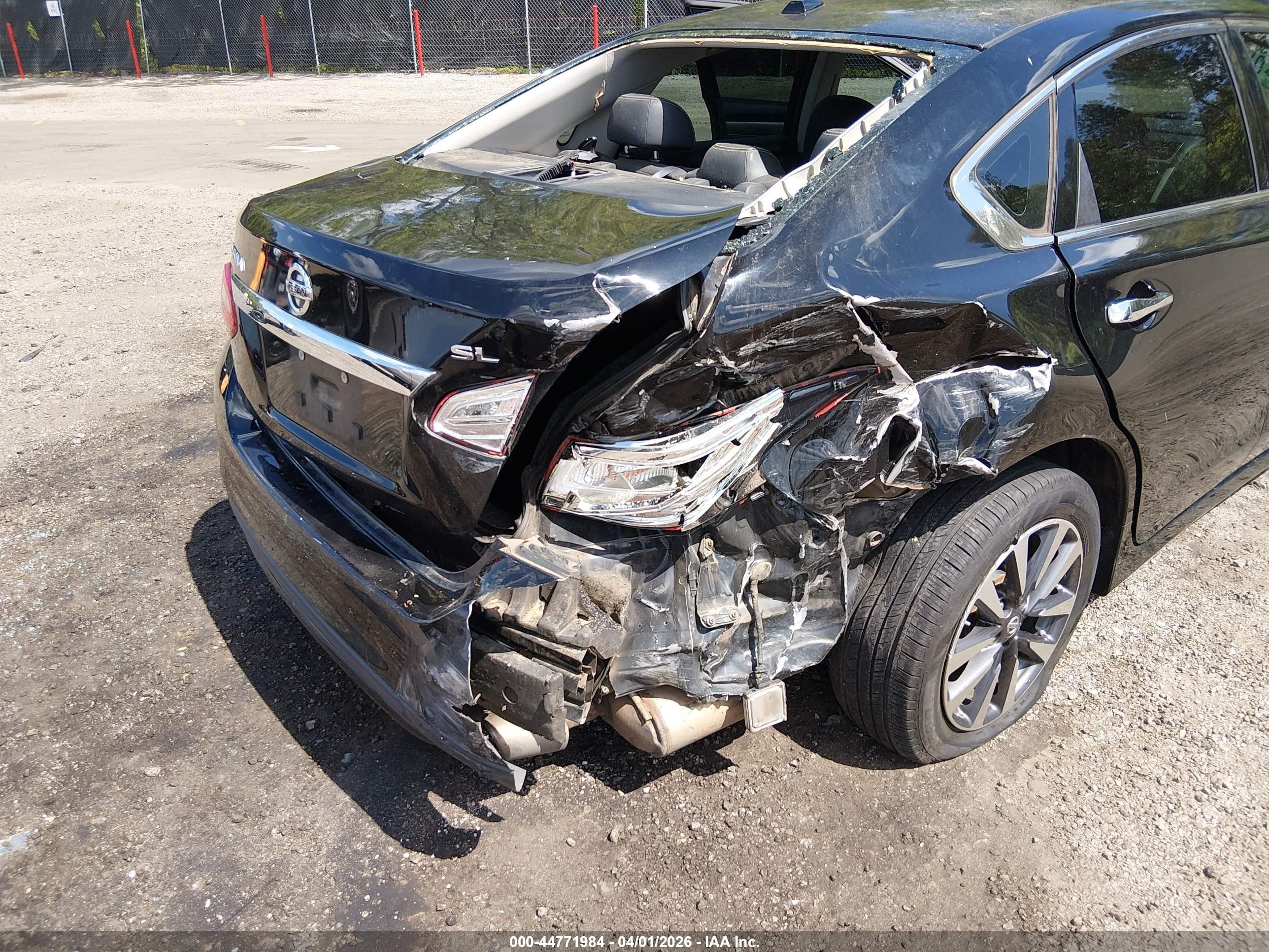 2016 Nissan Altima 2.5 Sl Черный vin: 1N4AL3AP7GC166572