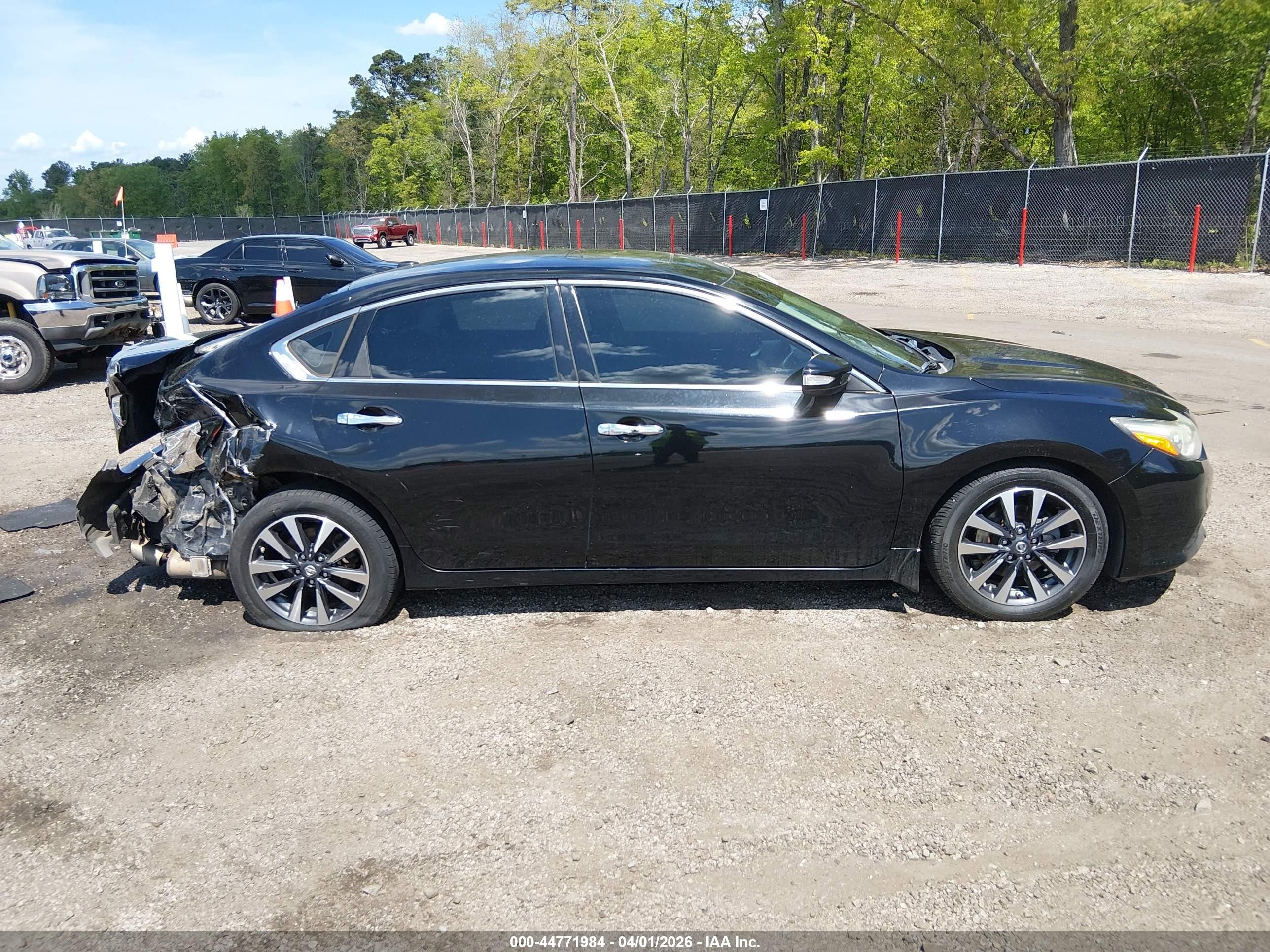 2016 Nissan Altima 2.5 Sl Черный vin: 1N4AL3AP7GC166572