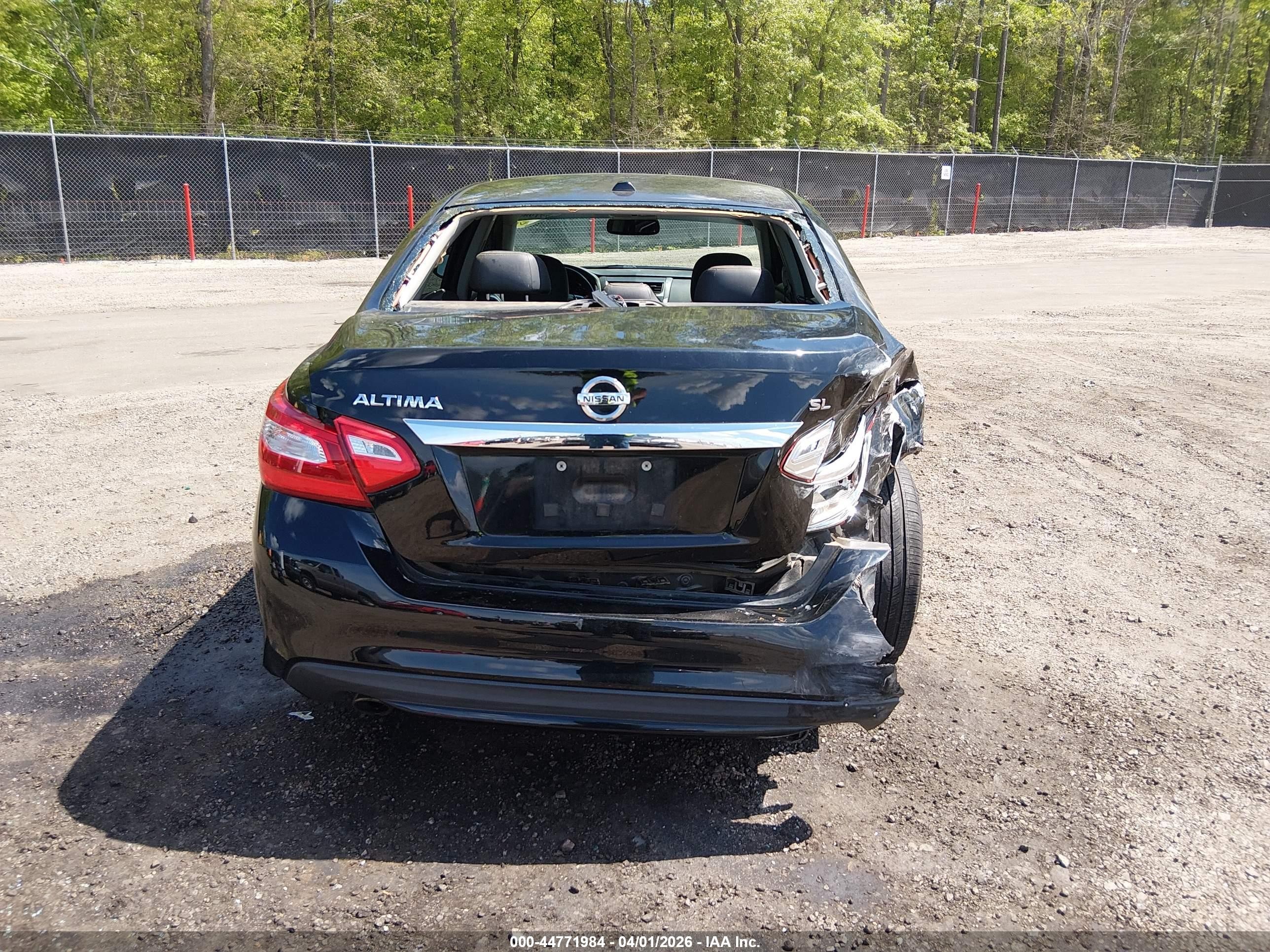 2016 Nissan Altima 2.5 Sl Черный vin: 1N4AL3AP7GC166572