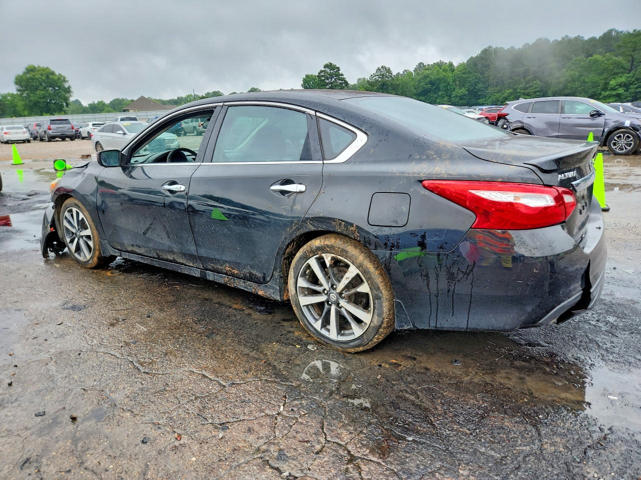 2016 Nissan Altima 2.5 Sr Черный vin: 1N4AL3AP7GC205967