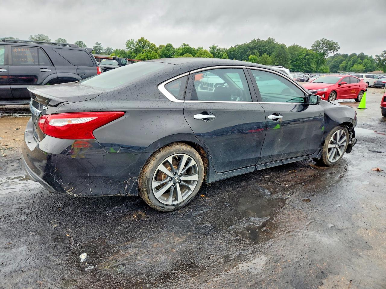 2016 Nissan Altima 2.5 Sr Черный vin: 1N4AL3AP7GC205967