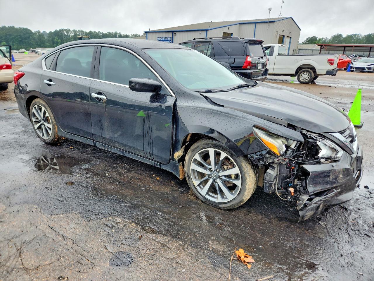 2016 Nissan Altima 2.5 Sr Черный vin: 1N4AL3AP7GC205967