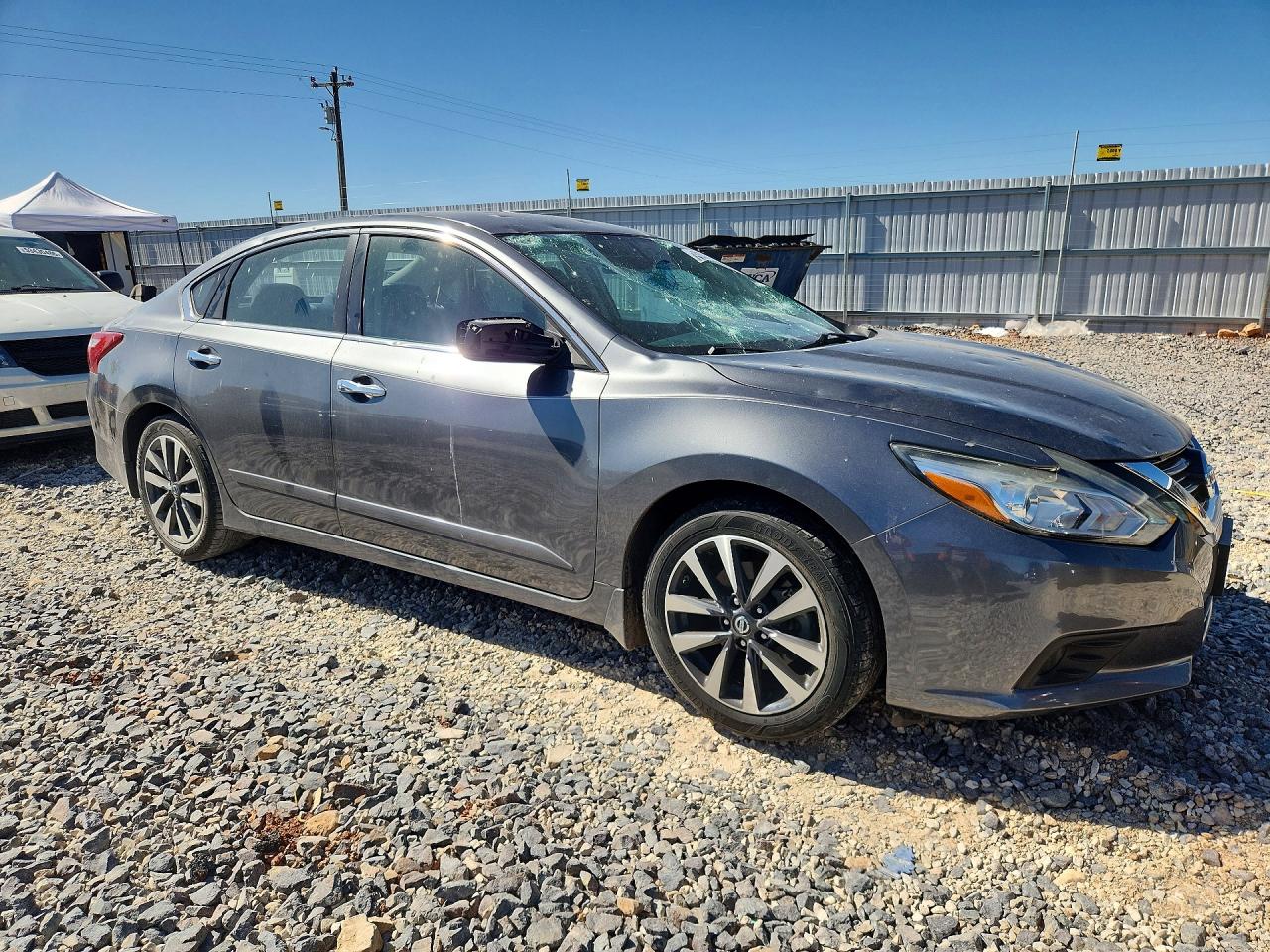 2016 Nissan Altima 2.5 Sv Gray vin: 1N4AL3AP7GC209064