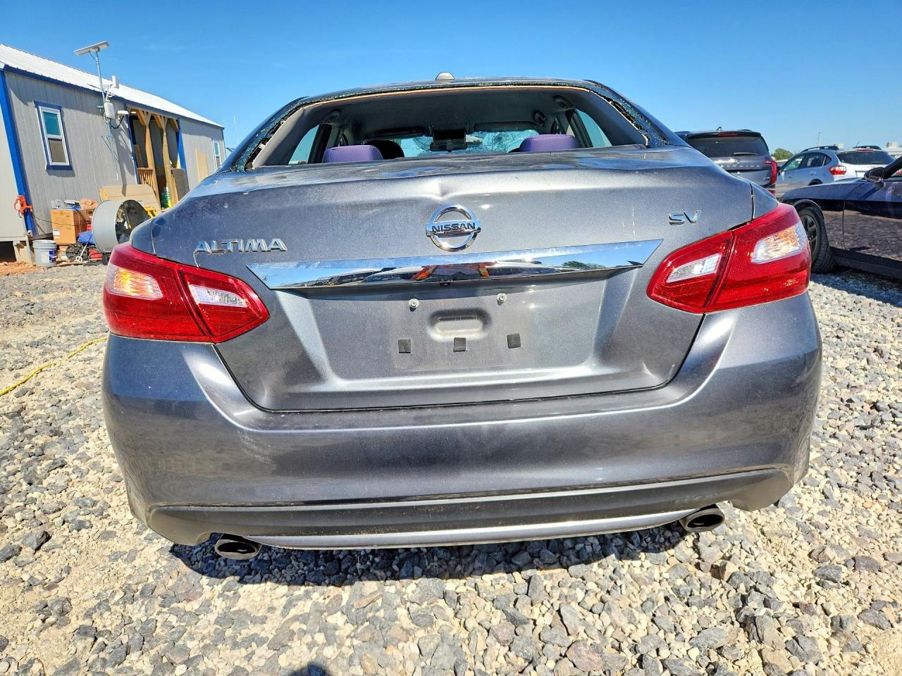 2016 Nissan Altima 2.5 Sv Gray vin: 1N4AL3AP7GC209064