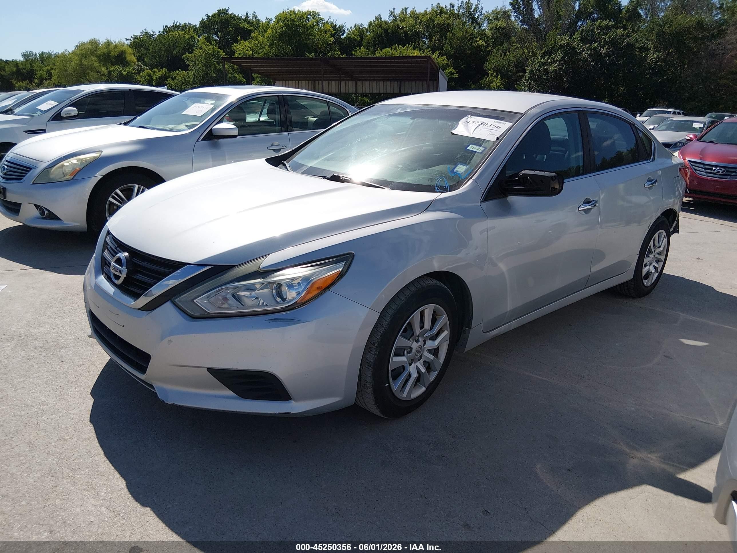 2016 Nissan Altima 2.5/2.5 S/2.5 Sl/2.5 Sr/2.5 Sv Silver vin: 1N4AL3AP7GC234790