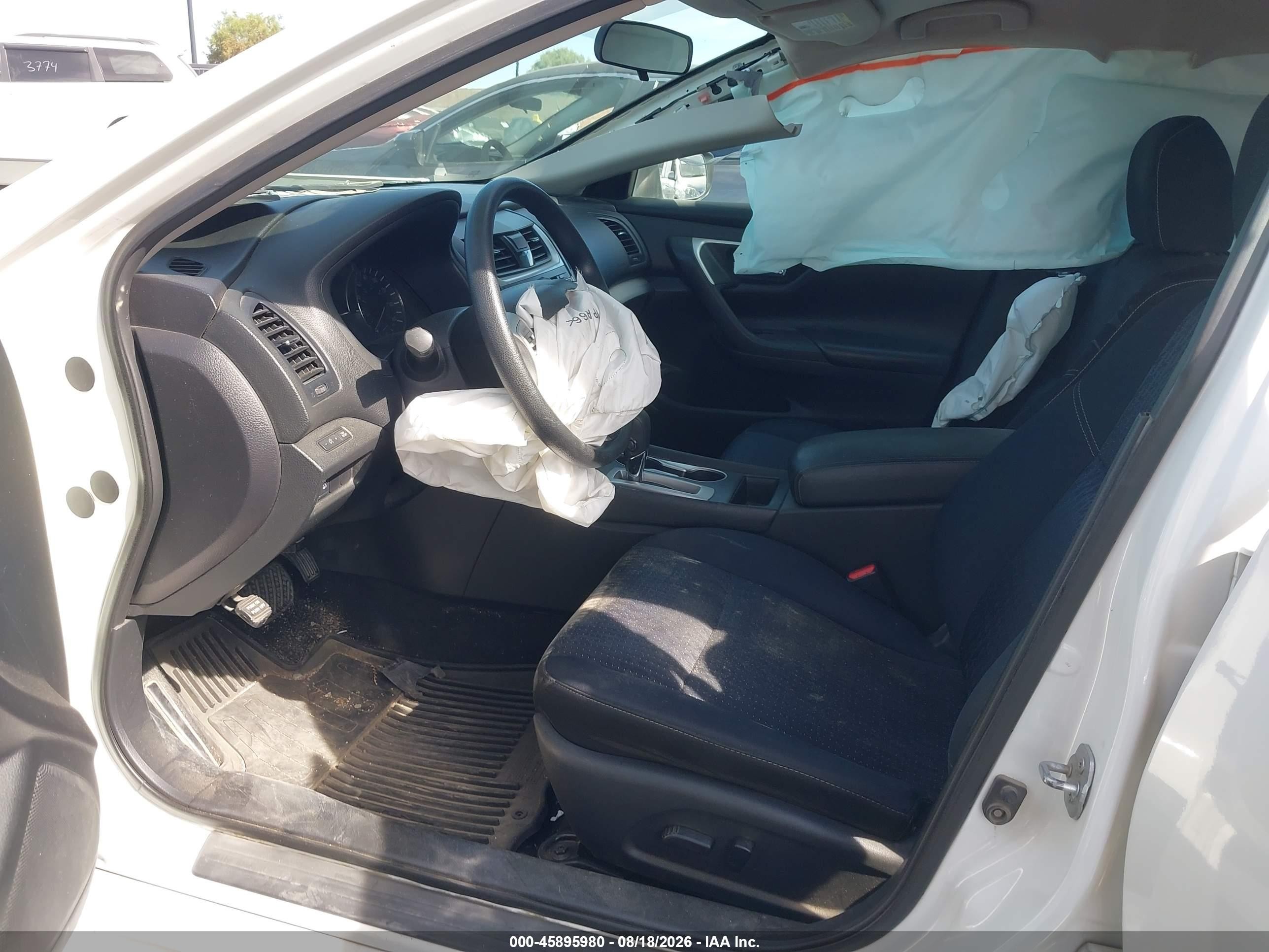 2016 Nissan Altima 2.5 S White vin: 1N4AL3AP7GC283701