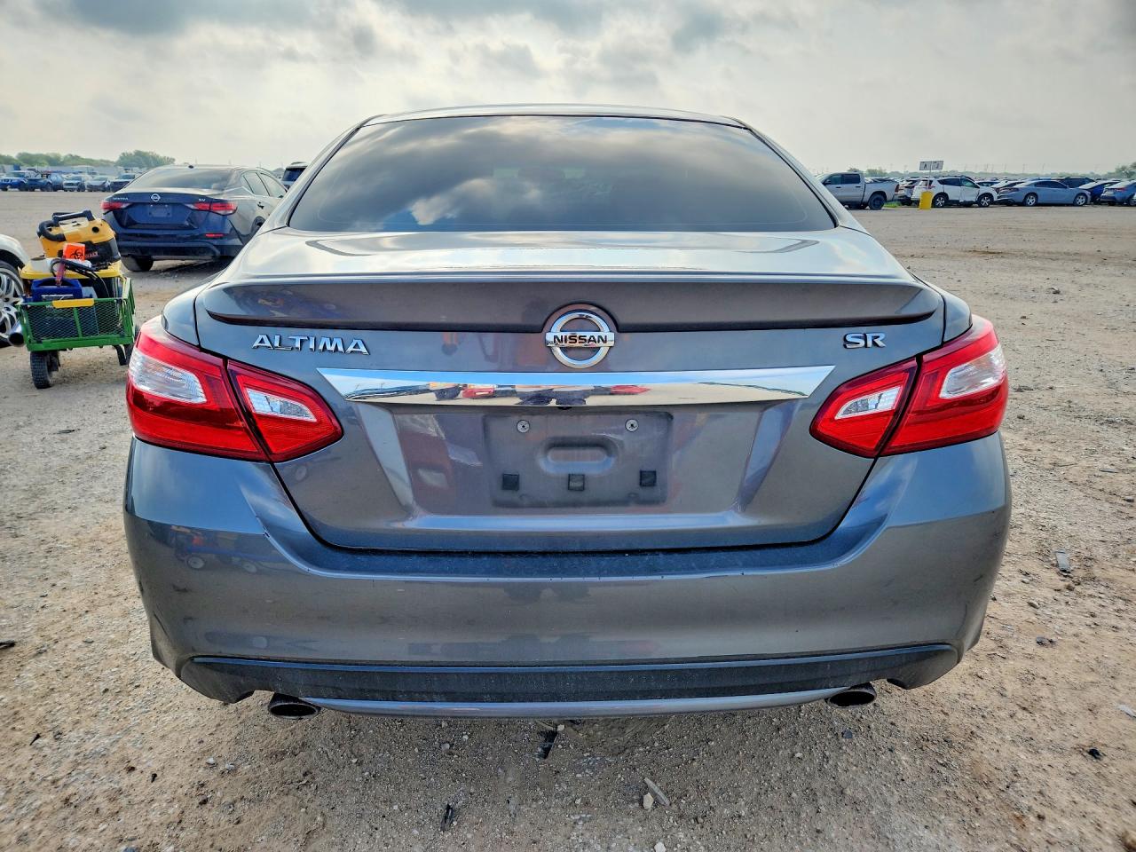 2016 Nissan Altima 2.5 Sr Gray vin: 1N4AL3AP7GC292348