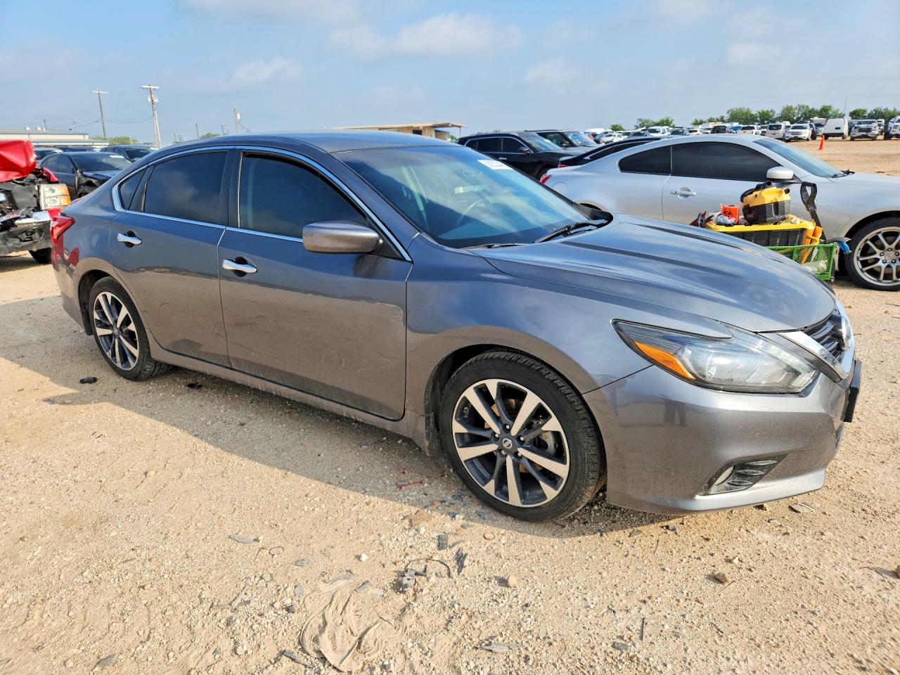 2016 Nissan Altima 2.5 Sr Gray vin: 1N4AL3AP7GC292348
