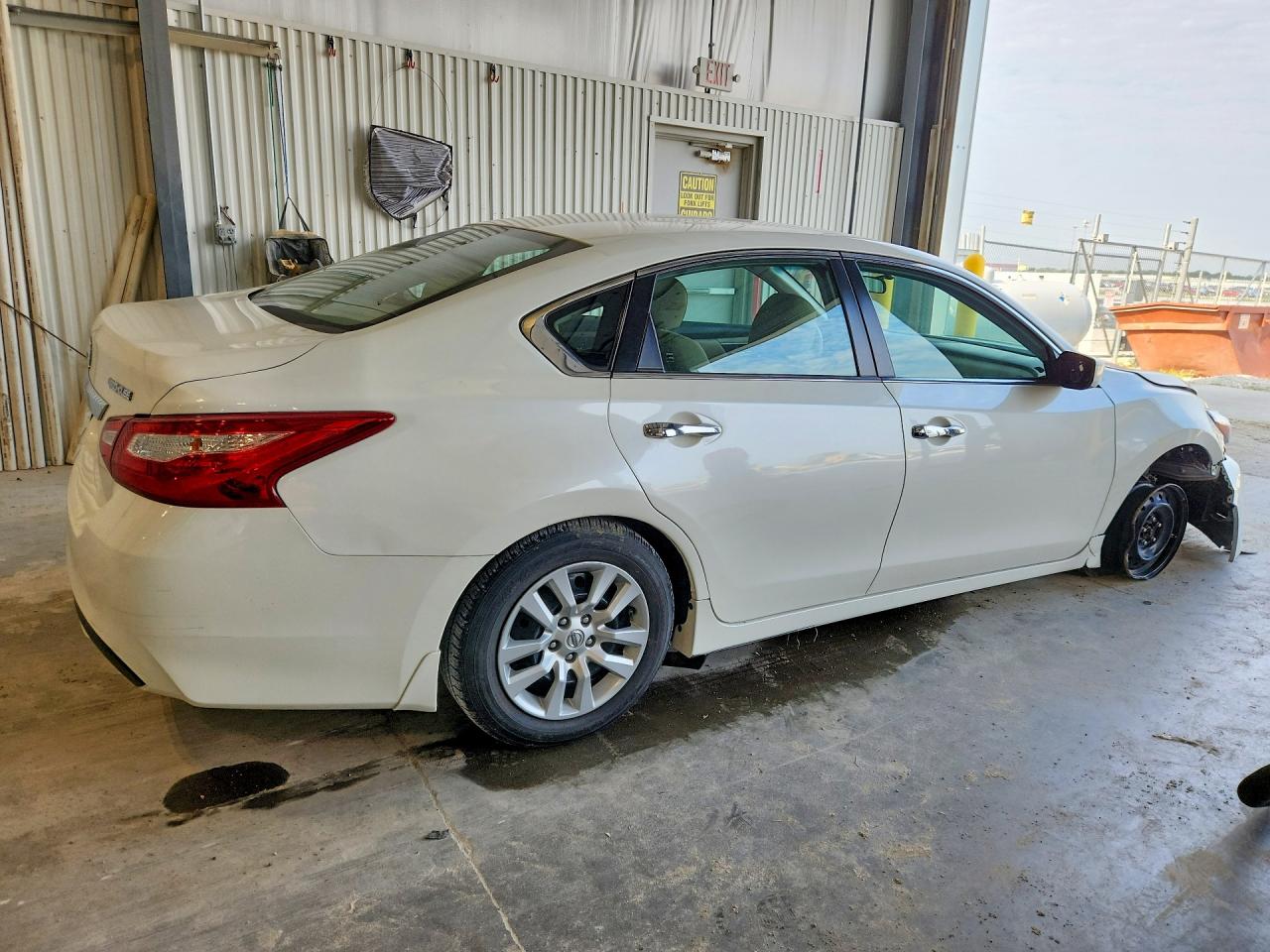2016 Nissan Altima 2.5 S White vin: 1N4AL3AP7GN361852