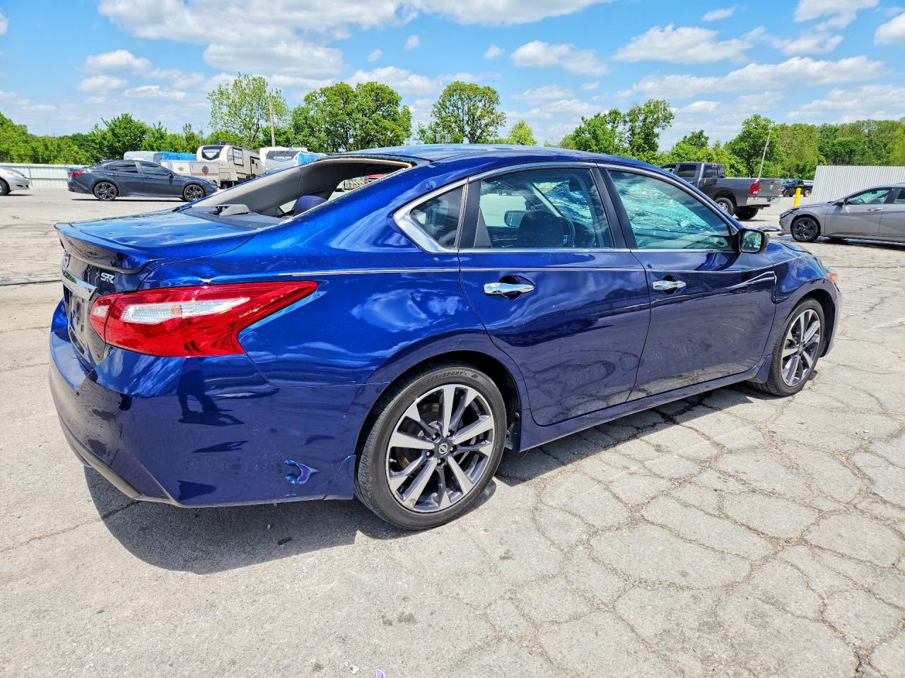 2016 Nissan Altima 2.5 Sr Blue vin: 1N4AL3AP7GN383222