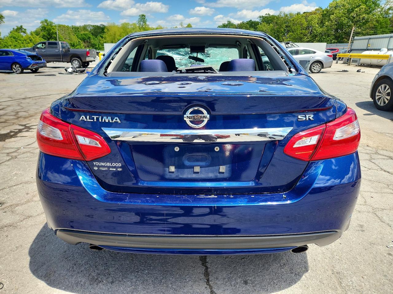 2016 Nissan Altima 2.5 Sr Blue vin: 1N4AL3AP7GN383222