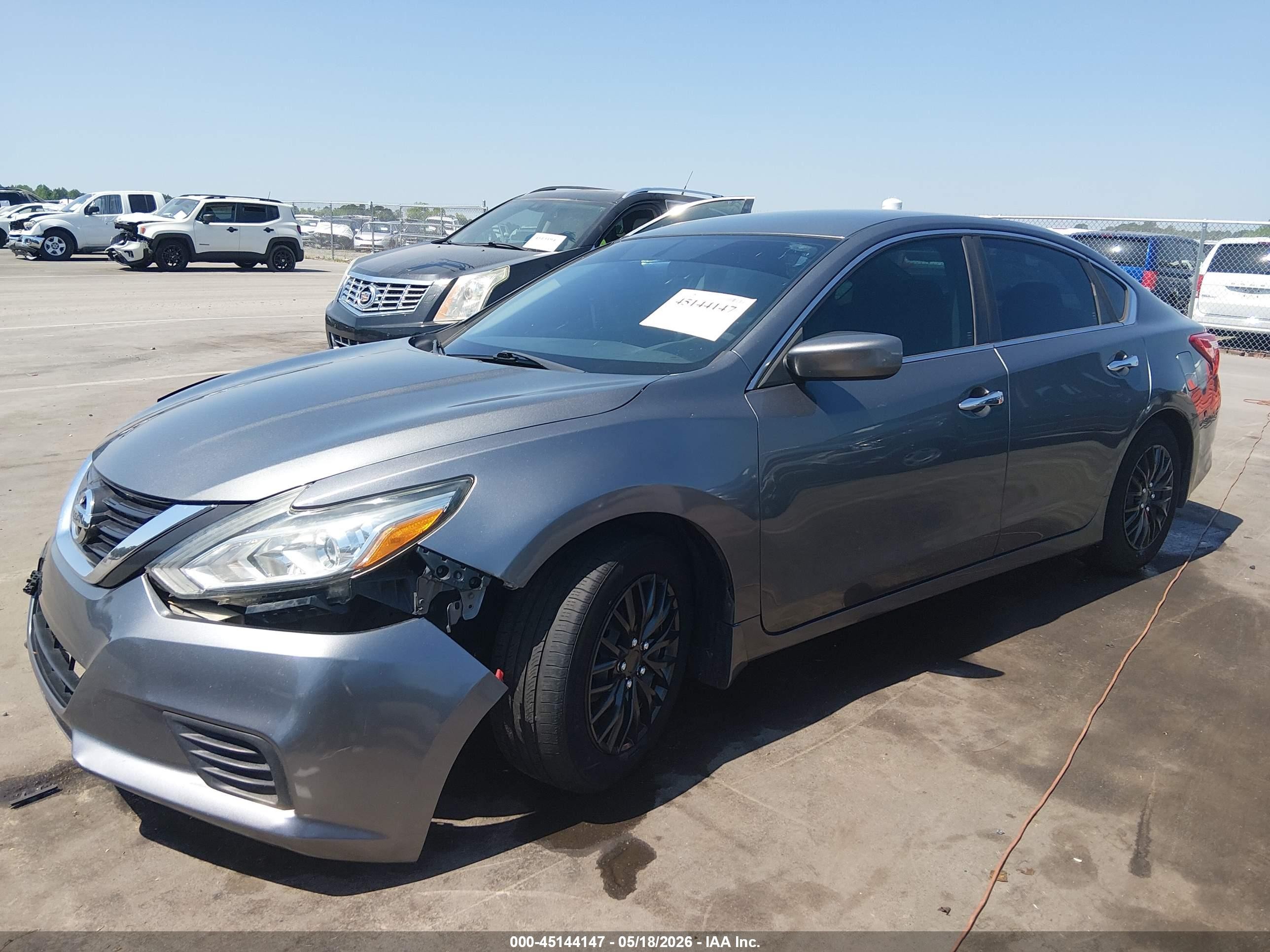2017 Nissan Altima 2.5 S Gray vin: 1N4AL3AP7HC124081