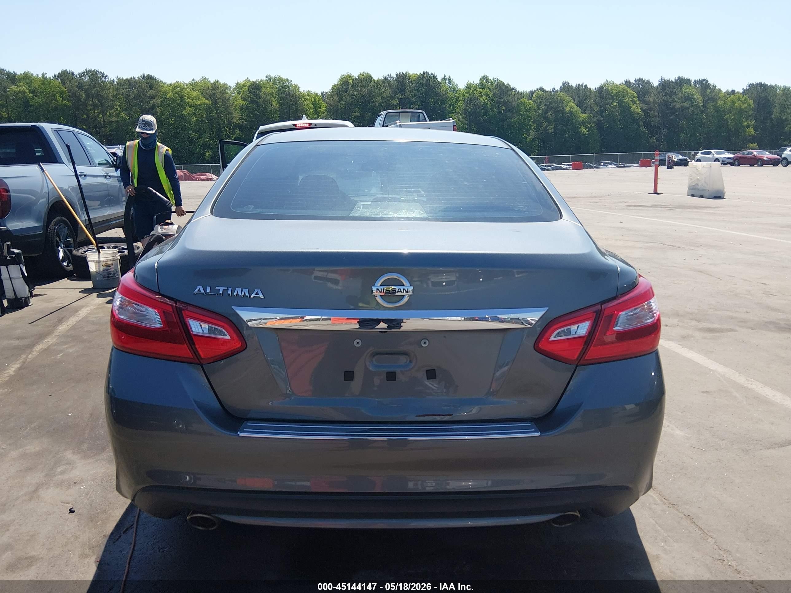 2017 Nissan Altima 2.5 S Gray vin: 1N4AL3AP7HC124081