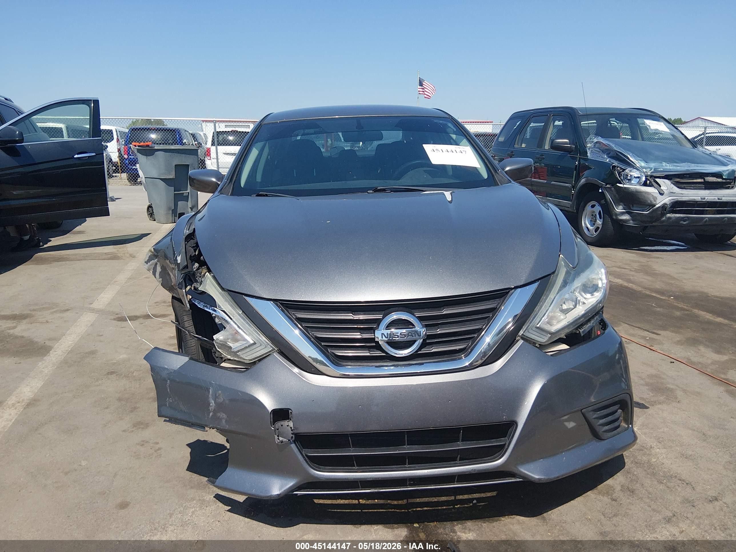 2017 Nissan Altima 2.5 S Gray vin: 1N4AL3AP7HC124081