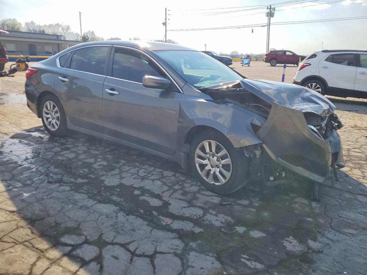 2017 Nissan Altima 2.5 S Gray vin: 1N4AL3AP7HC136165