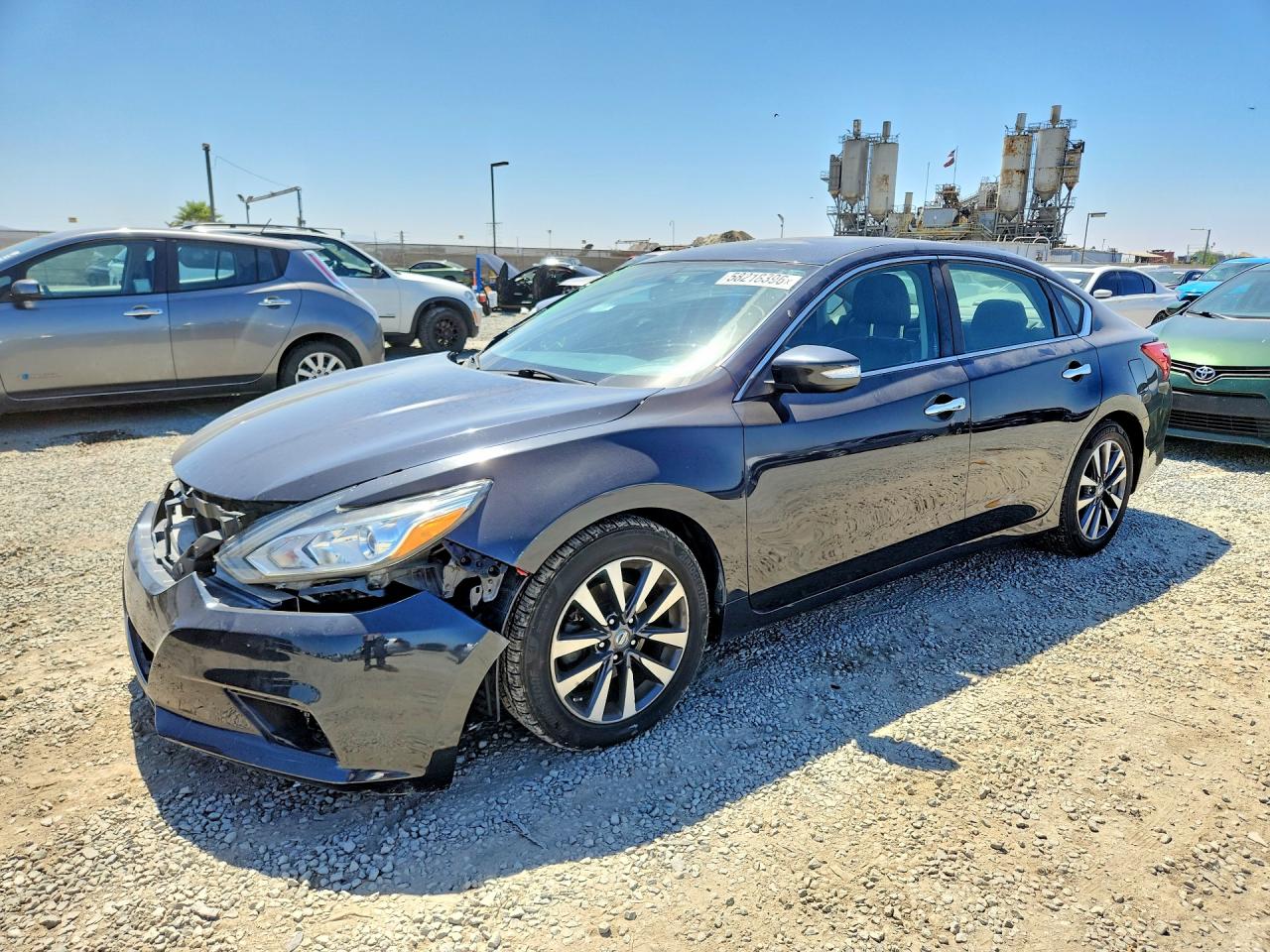 2017 Nissan Altima 2.5 Sl Black vin: 1N4AL3AP7HC187567