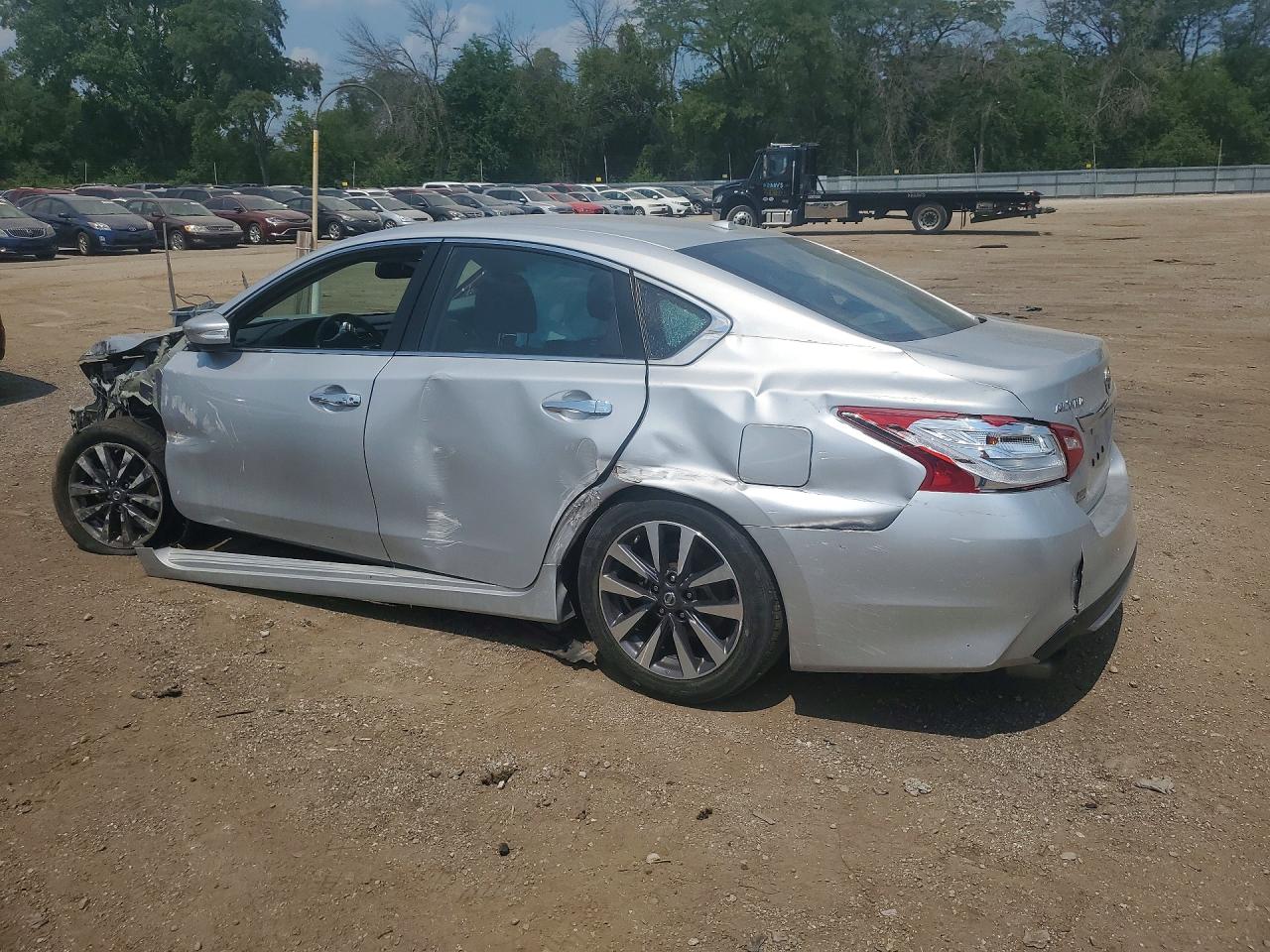 2017 Nissan Altima 2.5 Sl Серебряный vin: 1N4AL3AP7HC225931