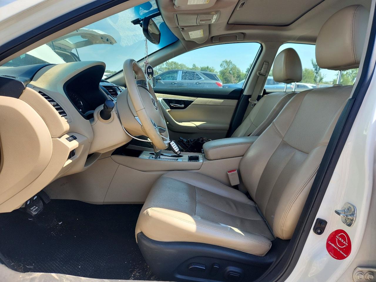 2017 Nissan Altima 2.5 Sl White vin: 1N4AL3AP7HC481101