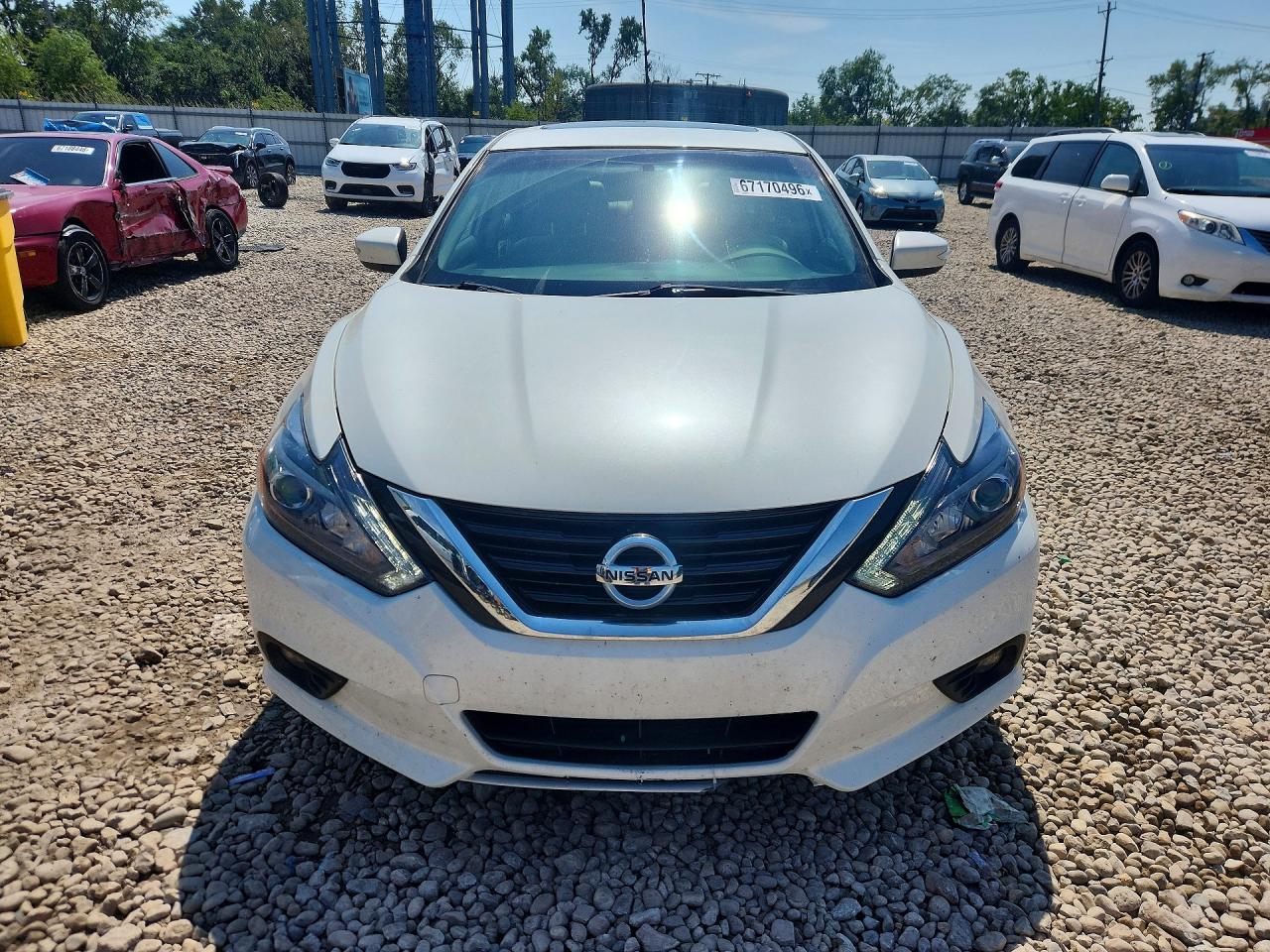 2017 Nissan Altima 2.5 Sl White vin: 1N4AL3AP7HC481101