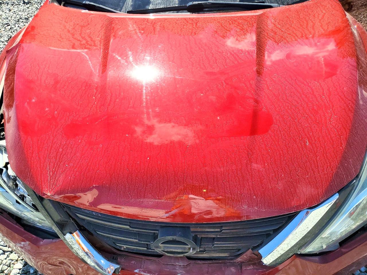 2017 Nissan Altima 2.5 Sv Красный vin: 1N4AL3AP7HC488100