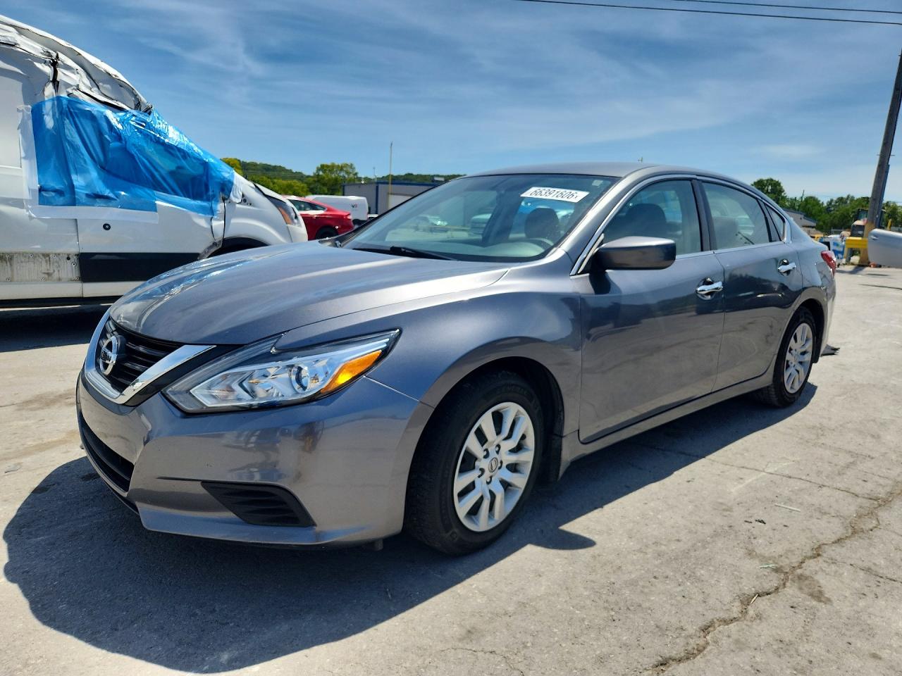 2017 Nissan Altima 2.5 S Gray vin: 1N4AL3AP7HC492681