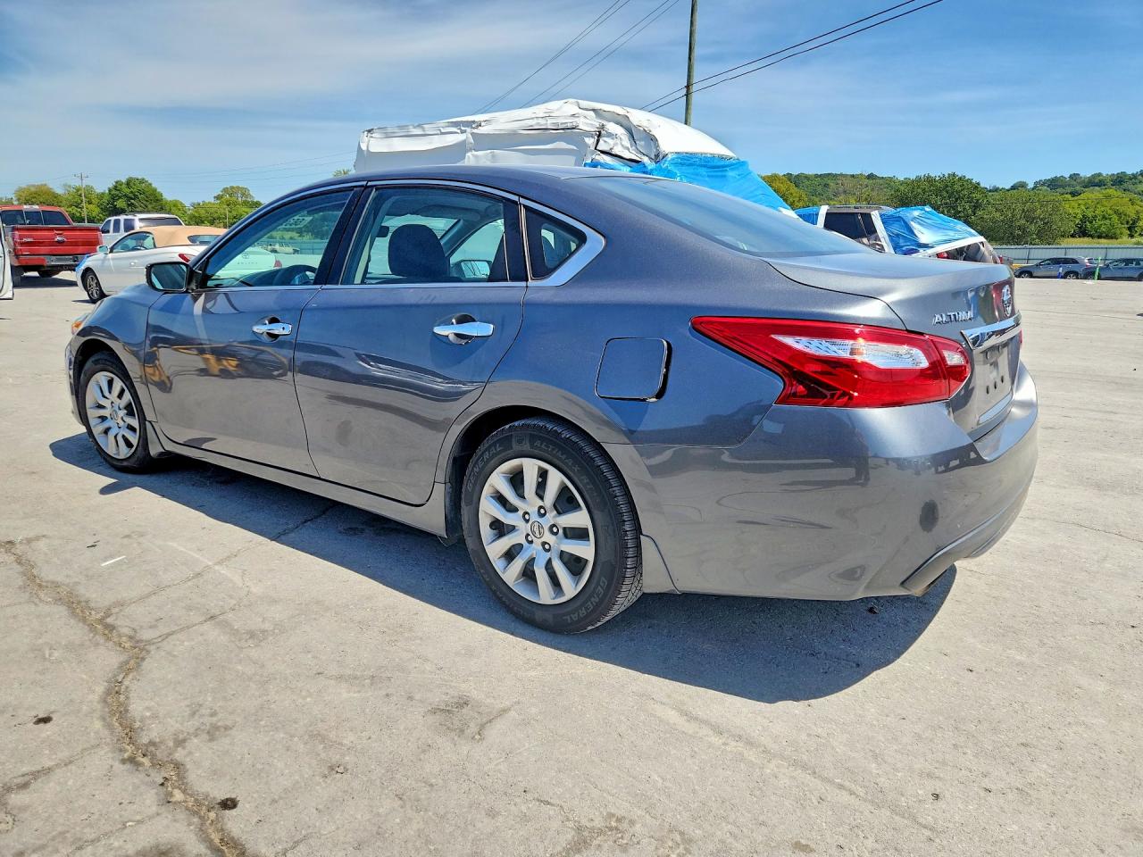 2017 Nissan Altima 2.5 S Gray vin: 1N4AL3AP7HC492681