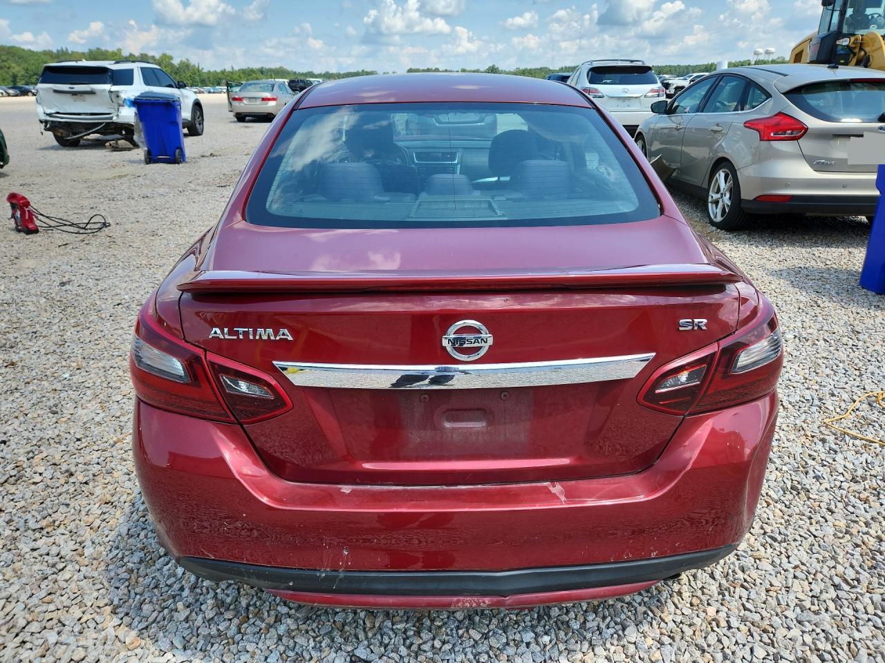 2017 Nissan Altima 2.5 Sr Красный vin: 1N4AL3AP7HN310899