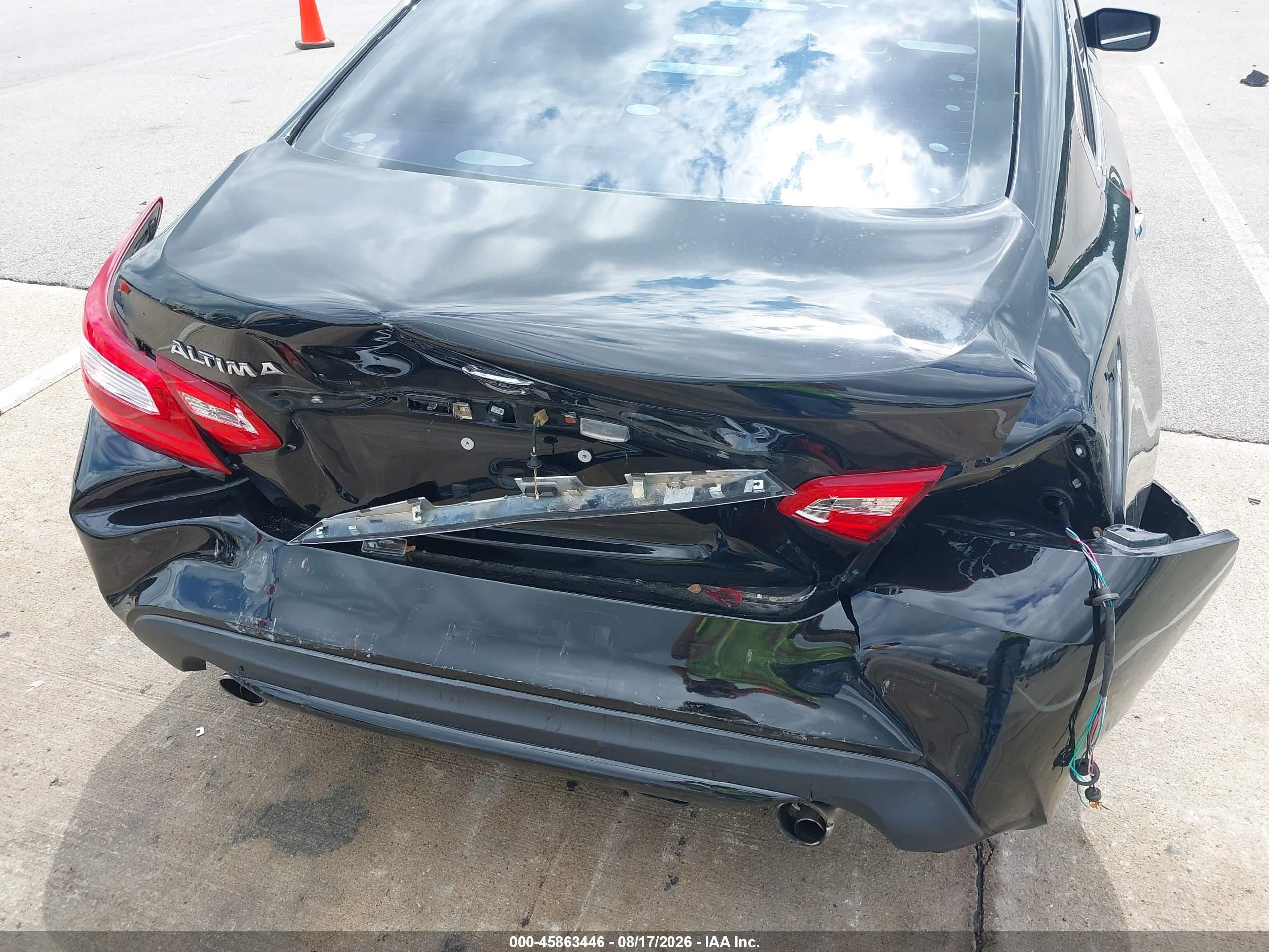2017 Nissan Altima 2.5 S Black vin: 1N4AL3AP7HN313639