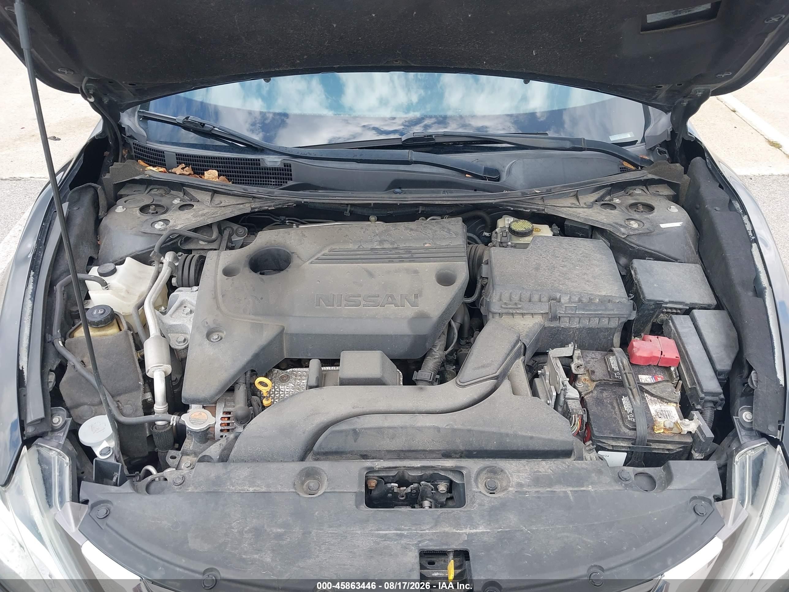 2017 Nissan Altima 2.5 S Black vin: 1N4AL3AP7HN313639