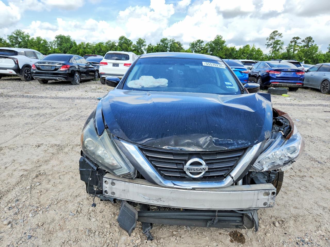 2017 Nissan Altima 2.5 Sr Gray vin: 1N4AL3AP7HN330750